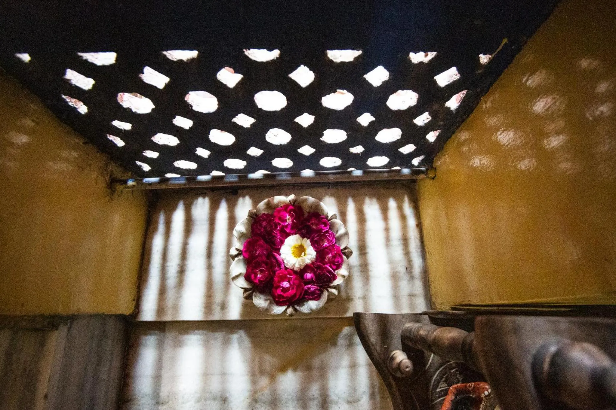 Decorative detail in Hotel Everest