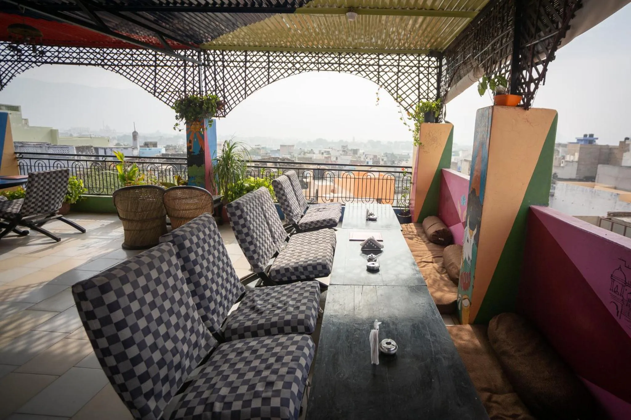 Dining area in Hotel Everest