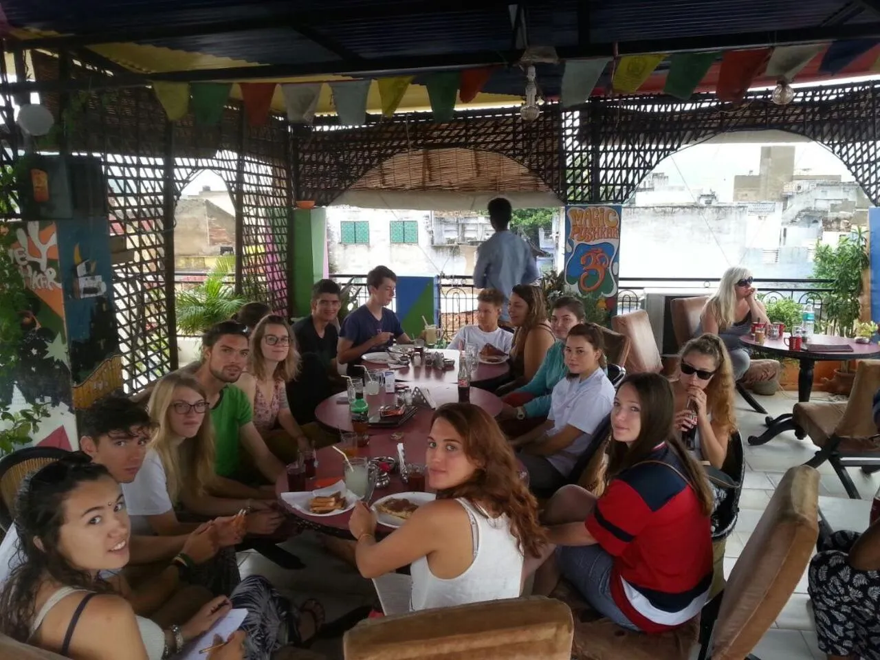 group of guests in Hotel Everest