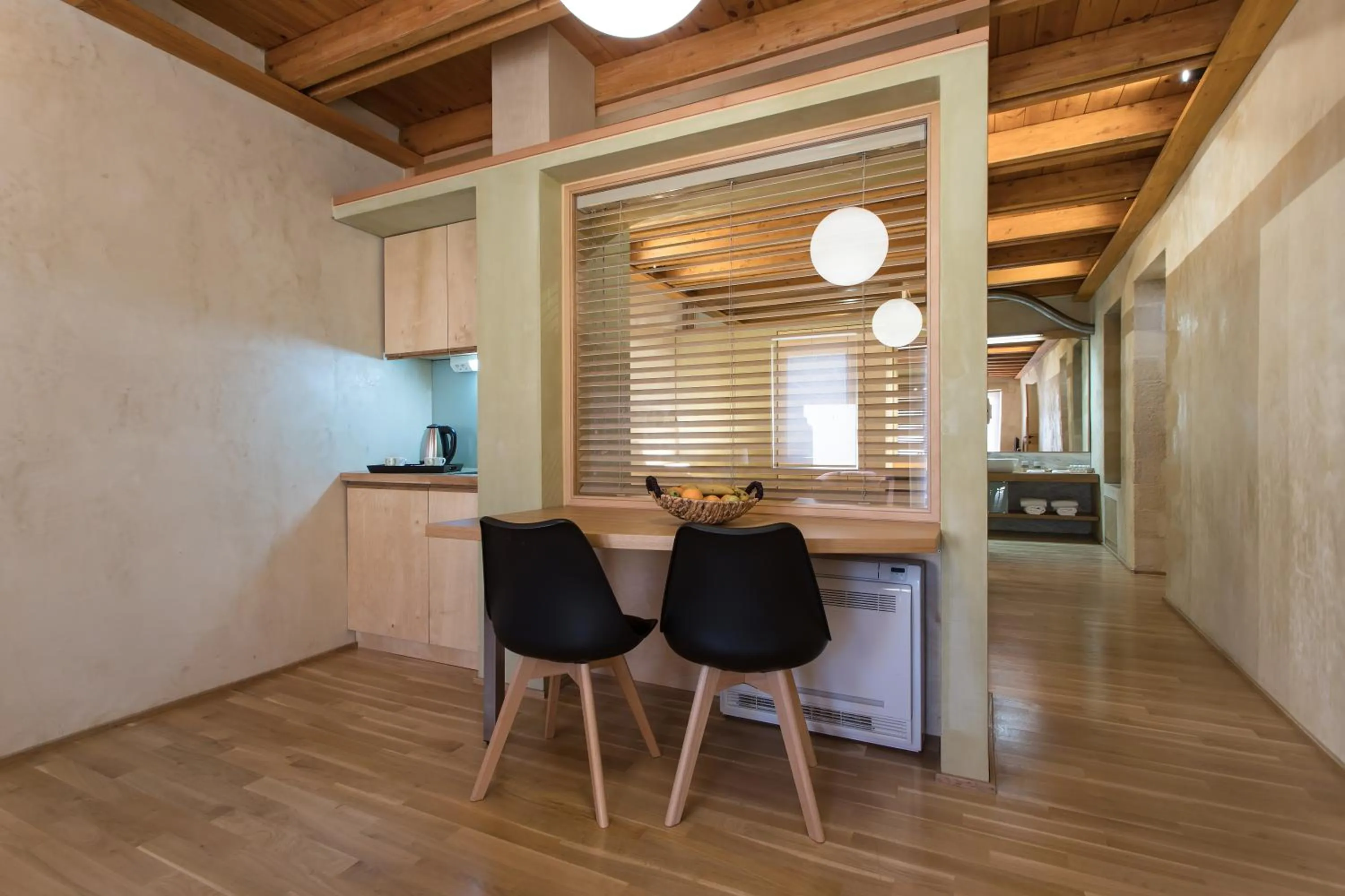 Bathroom in Polixeny's Suites