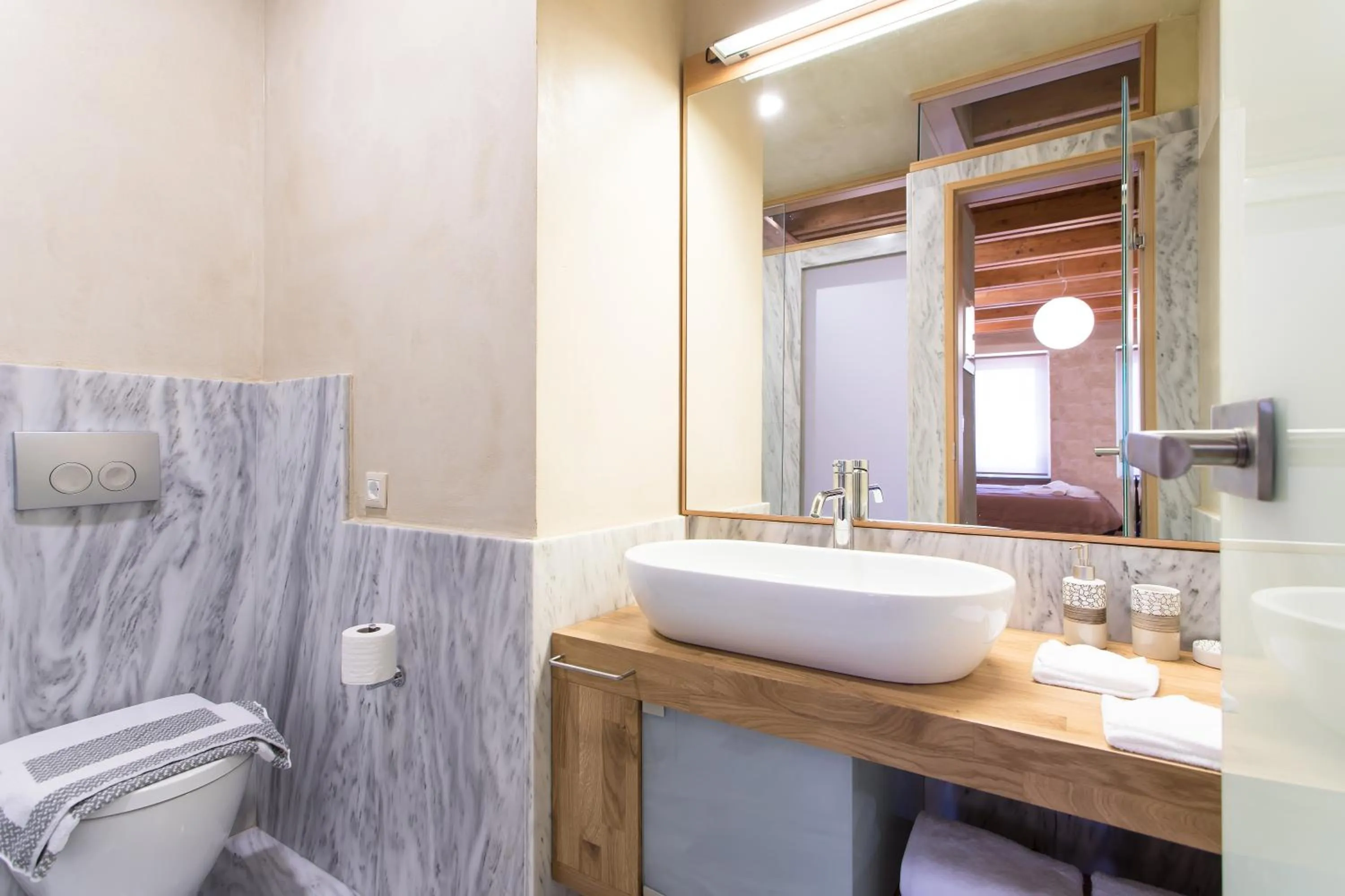 Shower in Polixeny's Suites