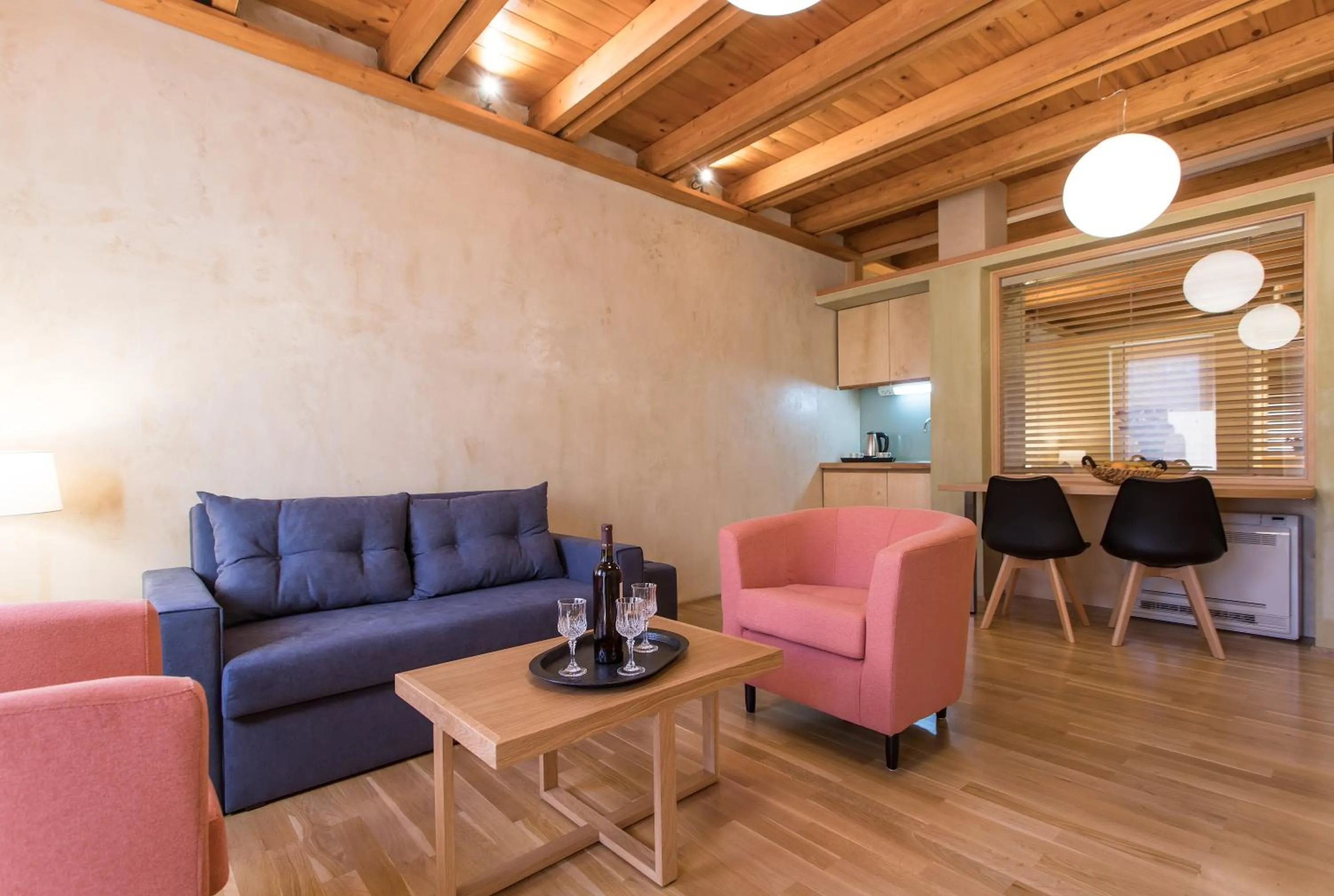 Living room in Polixeny's Suites