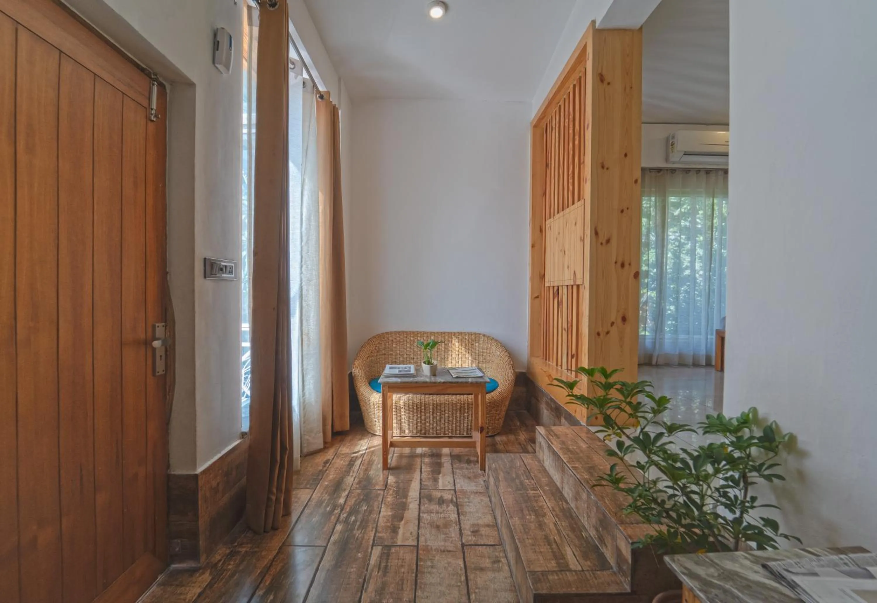 Living room in Swiss Cottage and Spa by Salvus