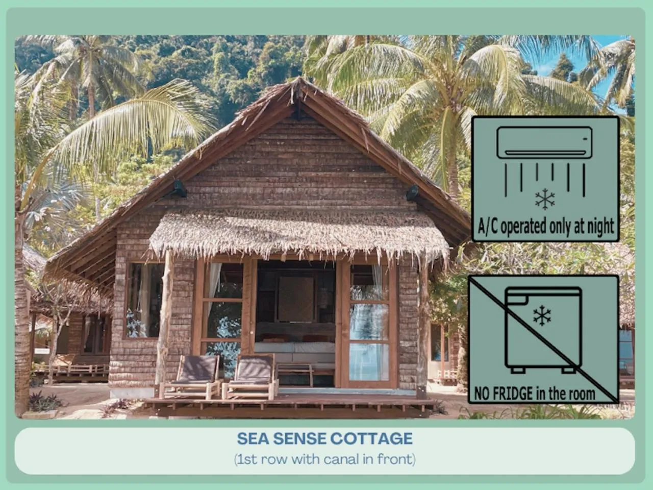 Photo of the whole room in Coco Cottage