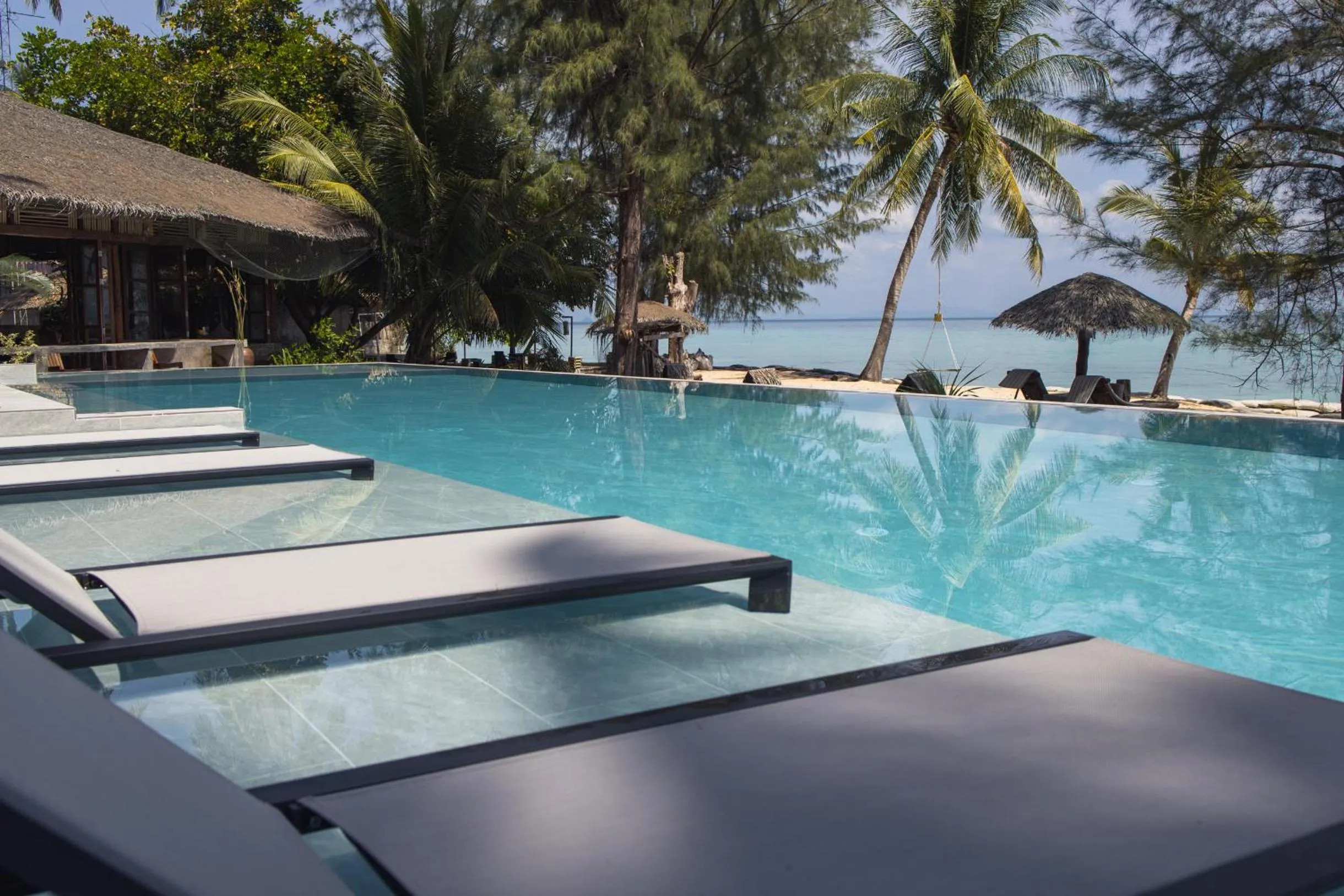 Swimming pool in Coco Cottage