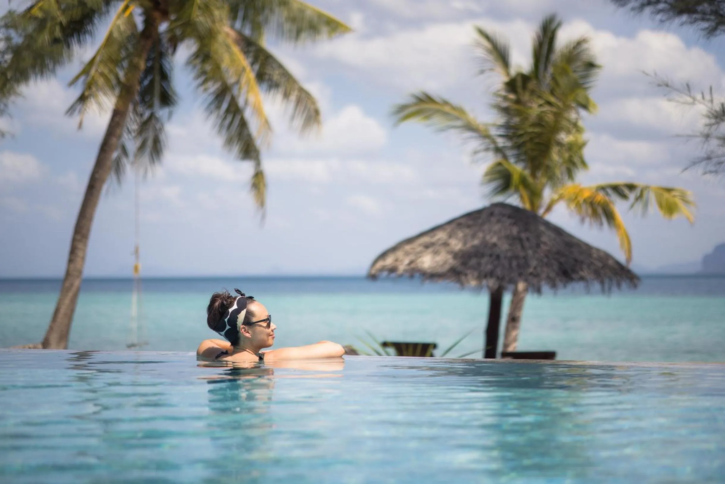 Swimming pool in Coco Cottage
