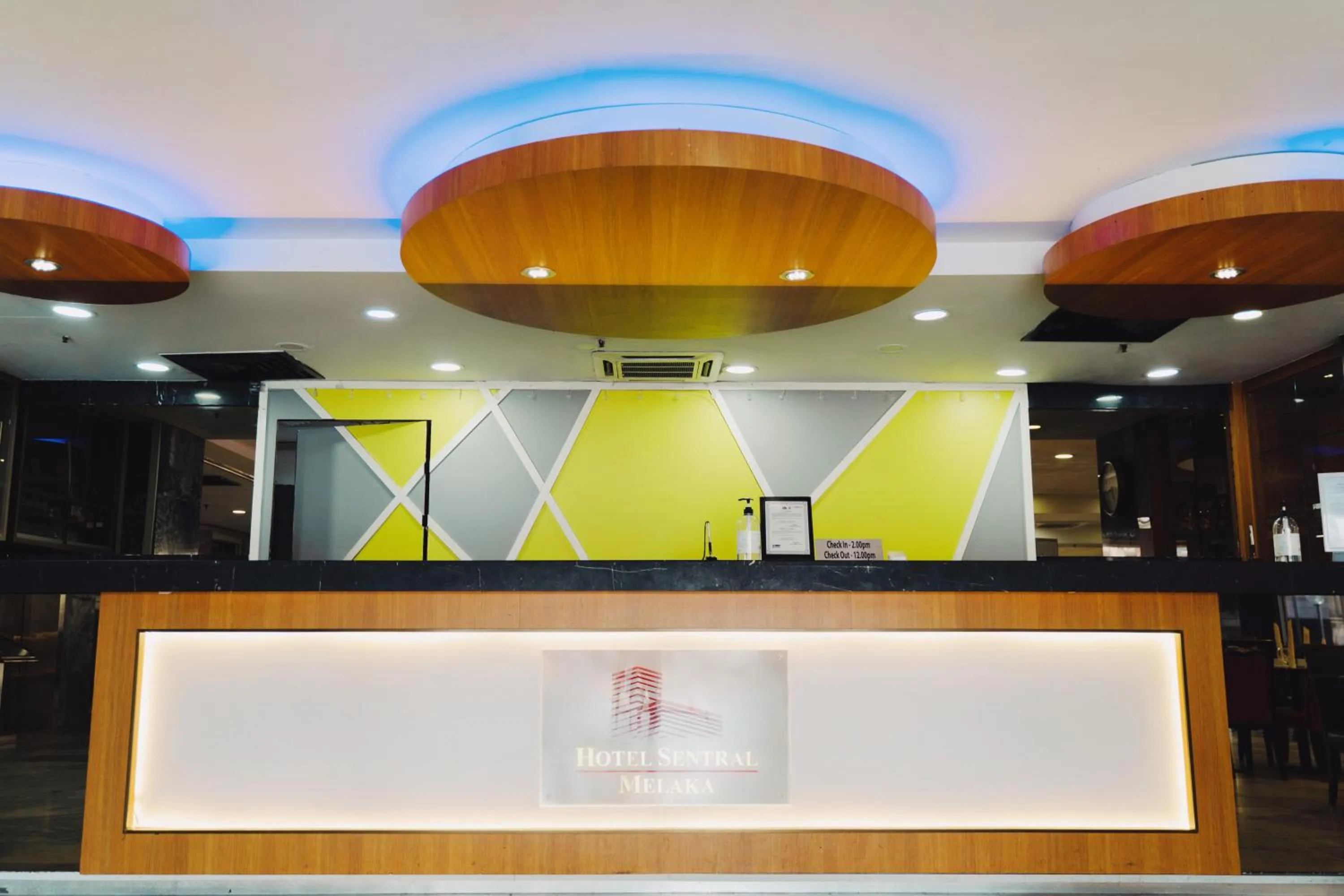Lobby or reception in Hotel Sentral Melaka @ City Centre