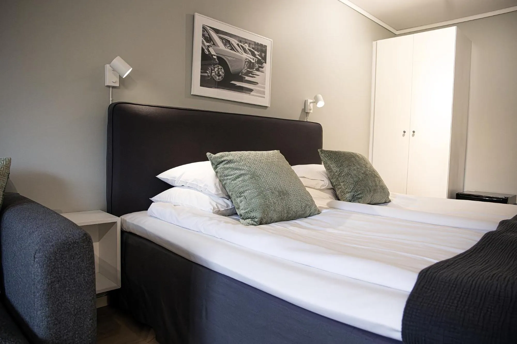 Property building, Bed in Hotell Miskarp