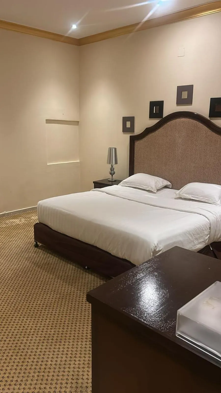 Bed in Aseel Hotel Apartment