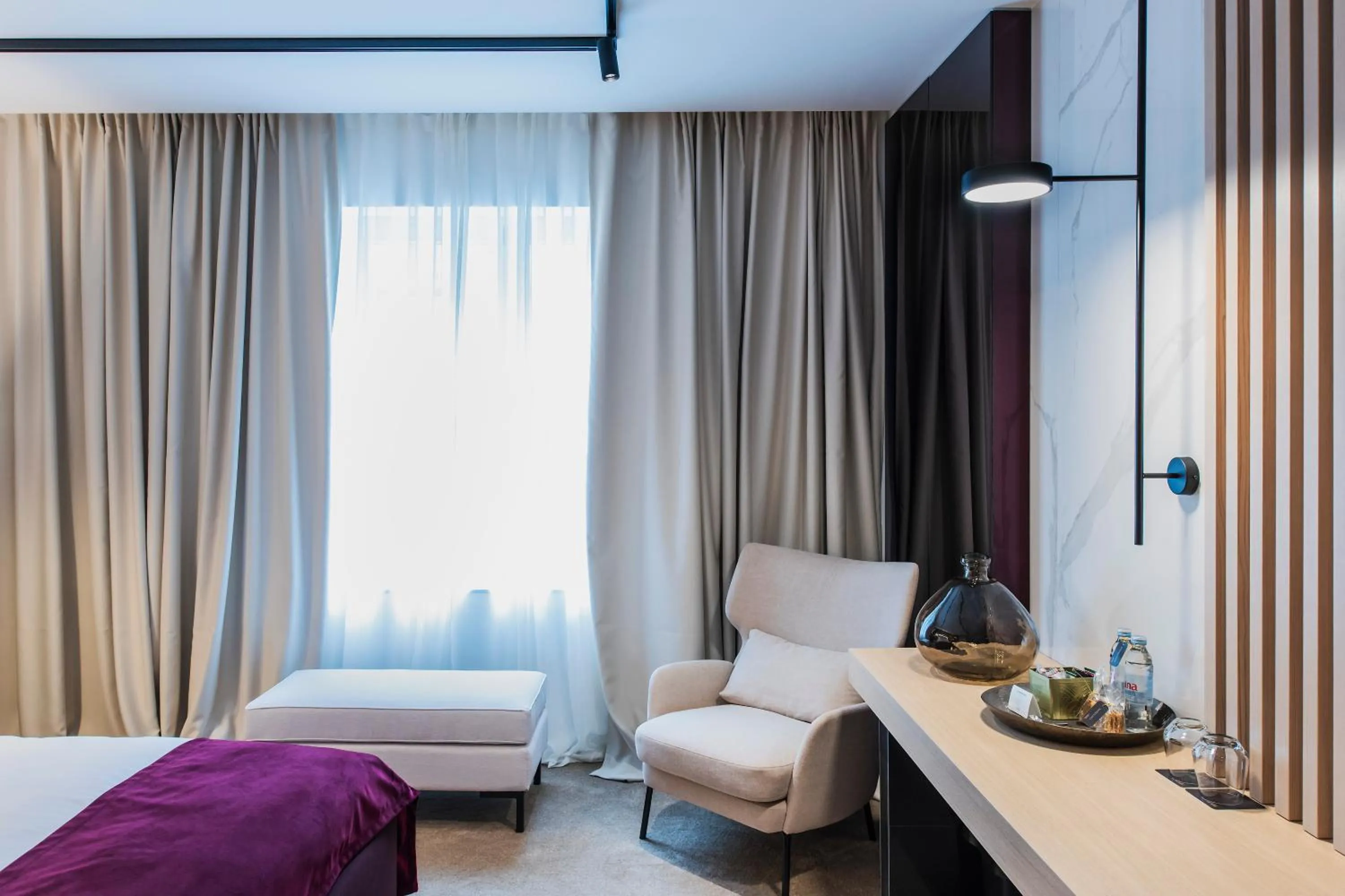 Bed in Pod Zidom Rooms