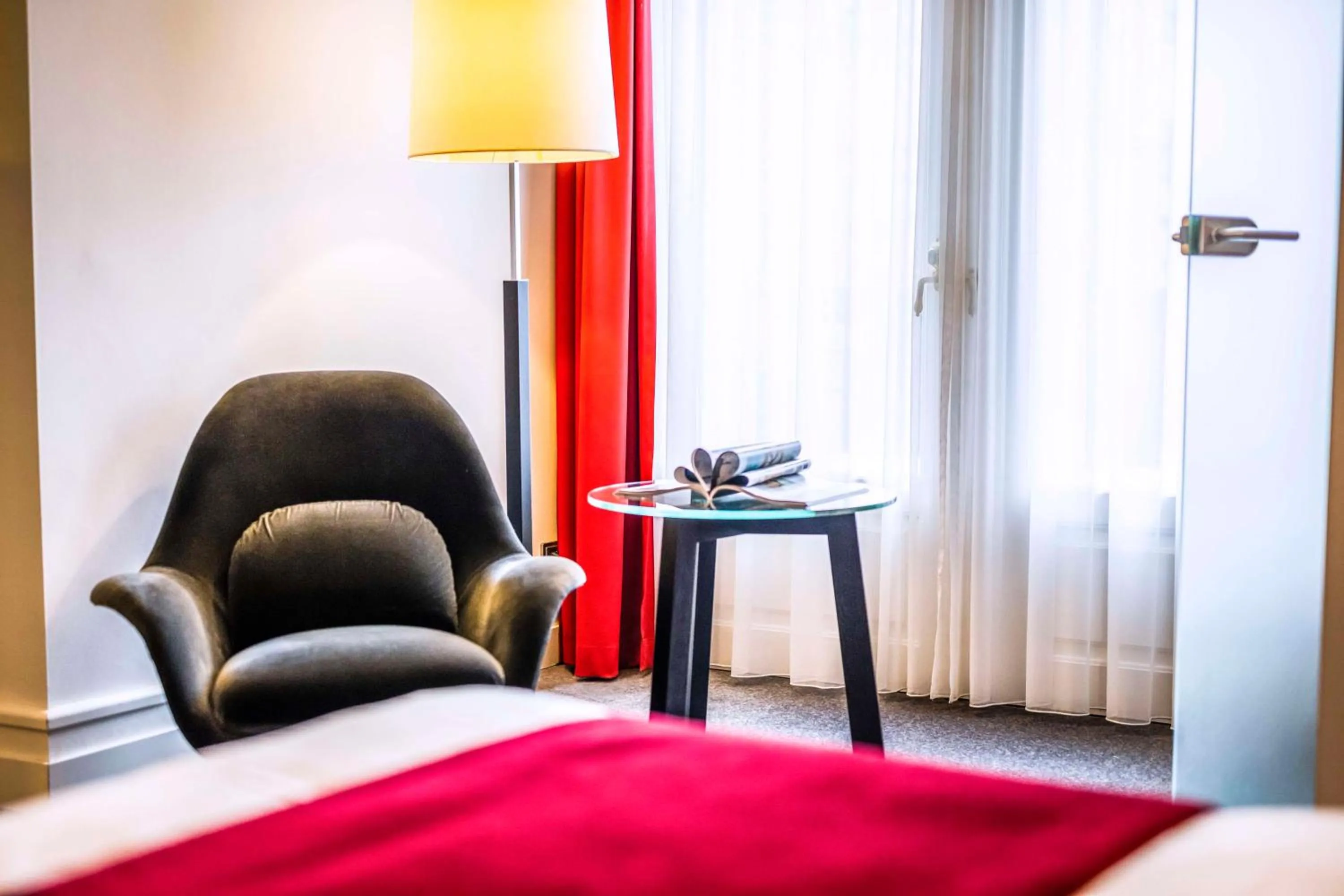 Bedroom, Bed in Scandic Palace Hotel