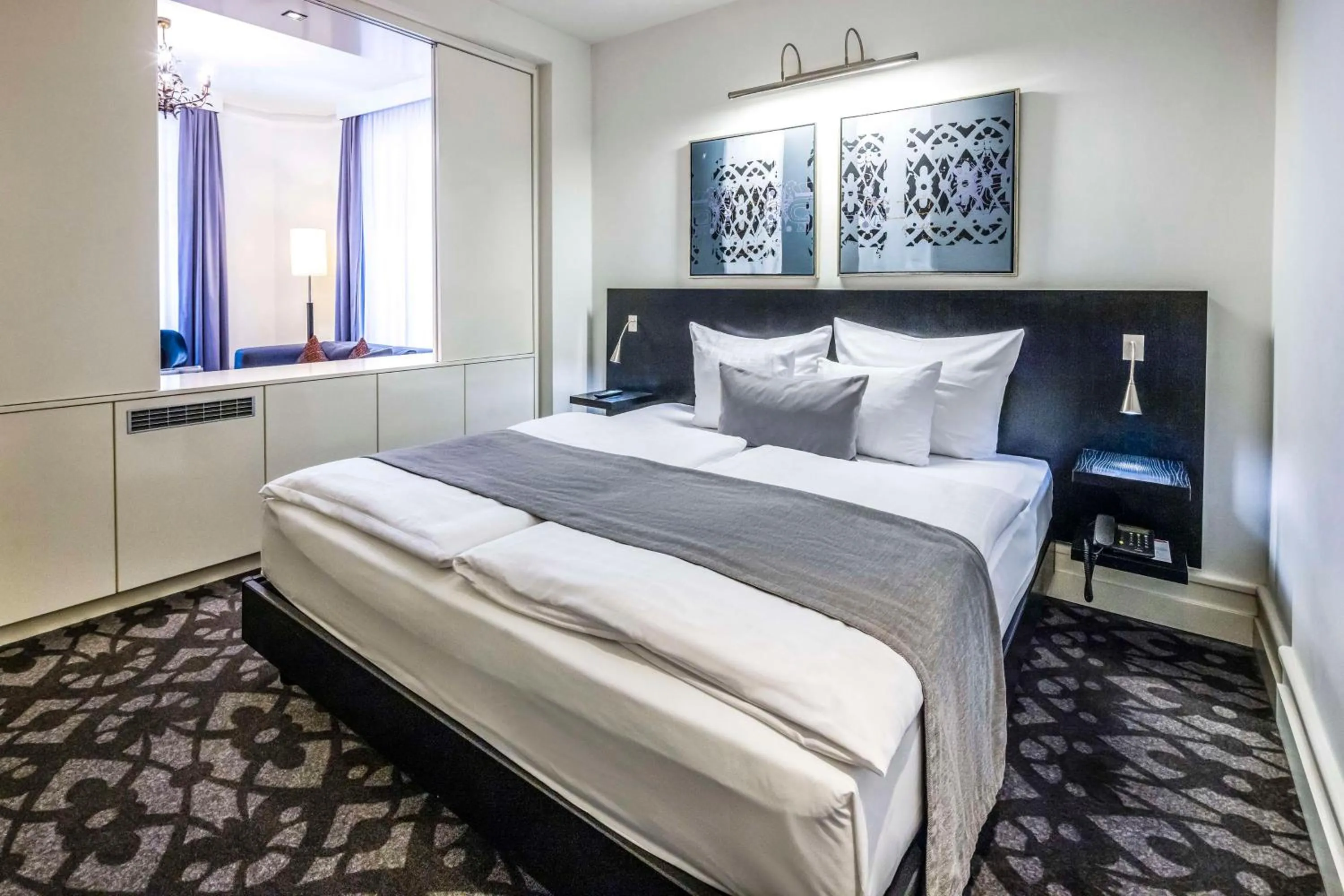 Bedroom, Bed in Scandic Palace Hotel