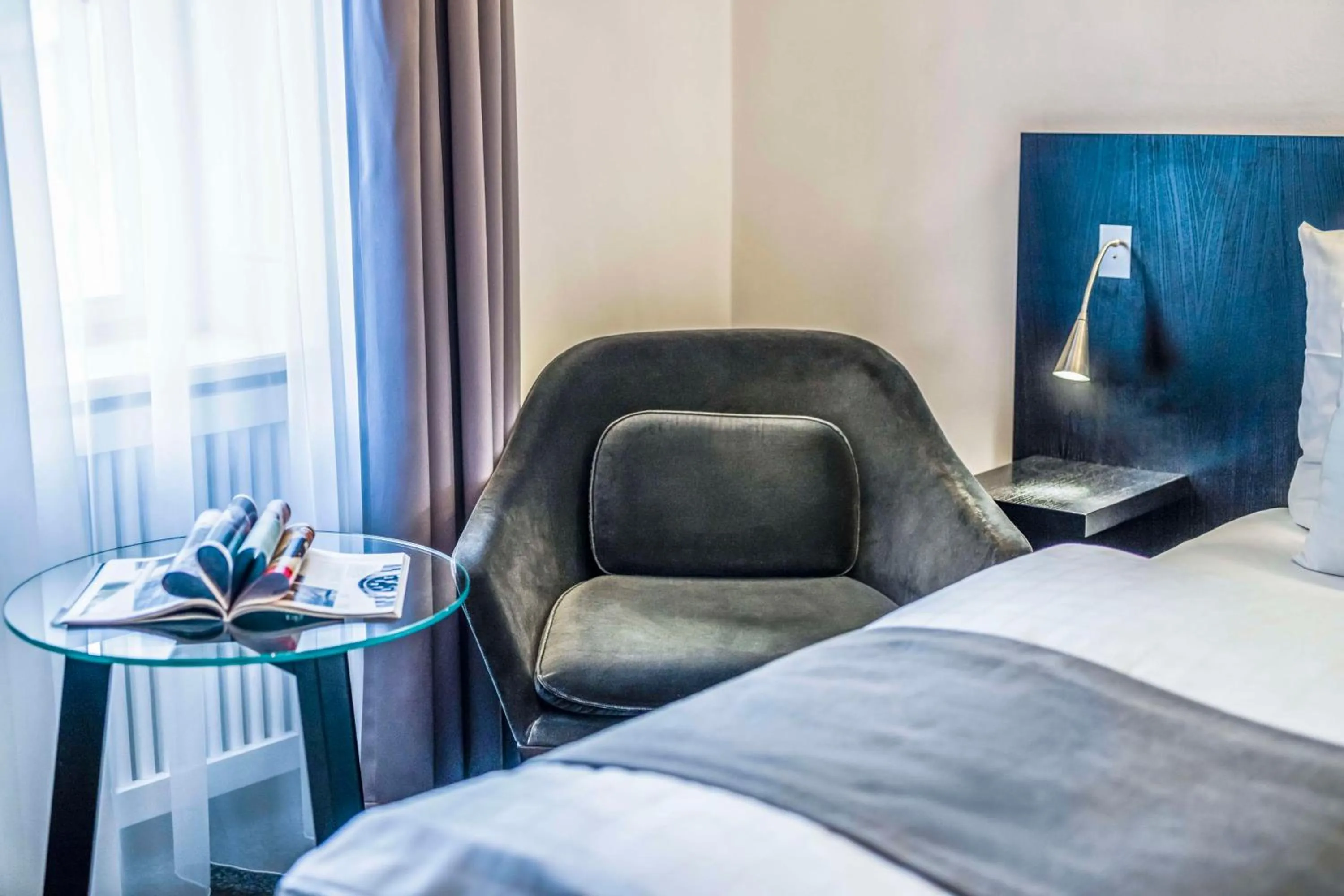 Bedroom, Bed in Scandic Palace Hotel