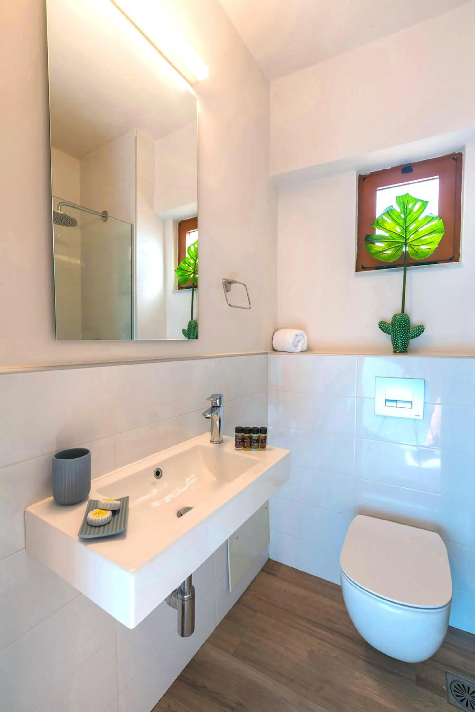 Bathroom in Aristea Hotel