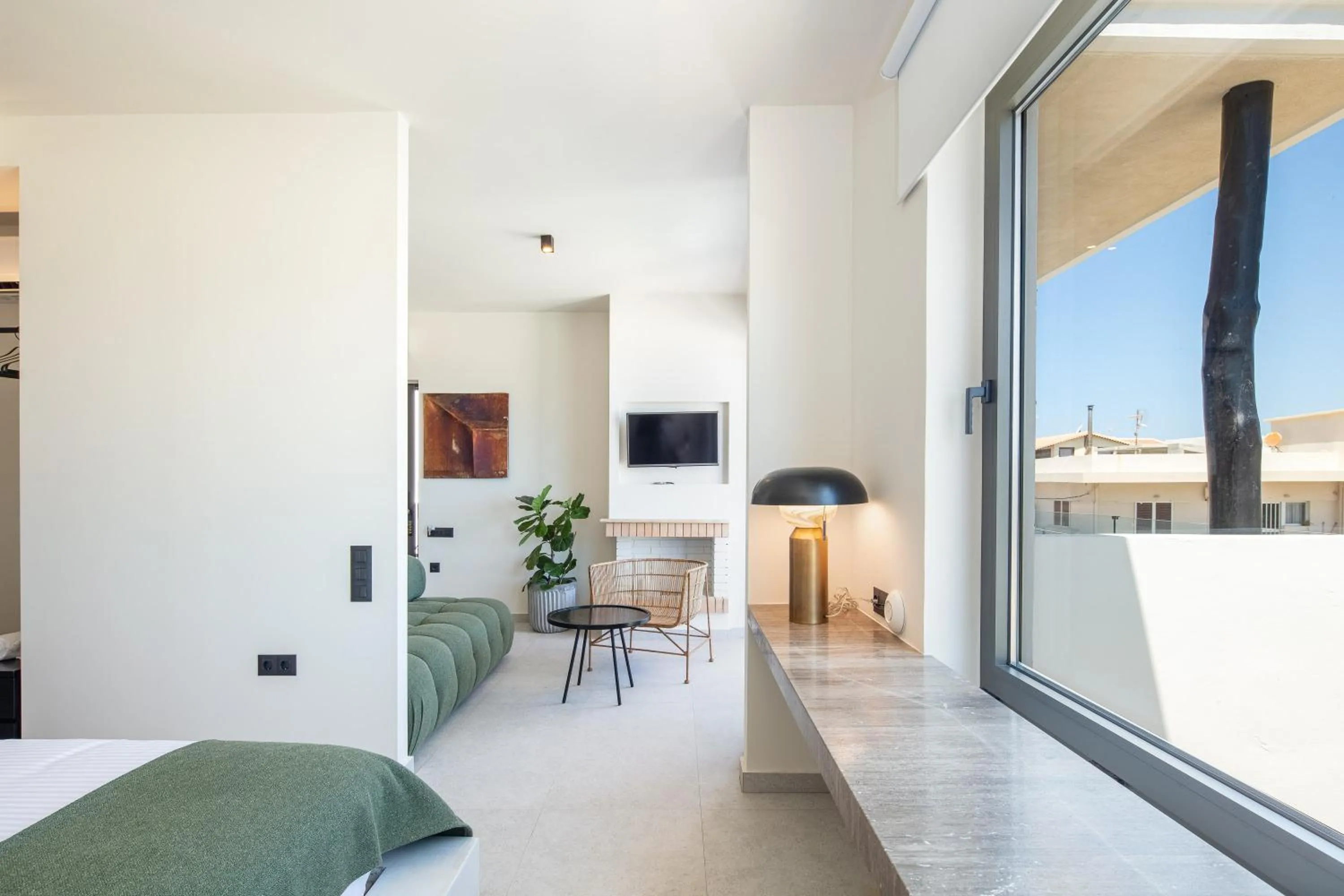 Living room in Aristea Hotel