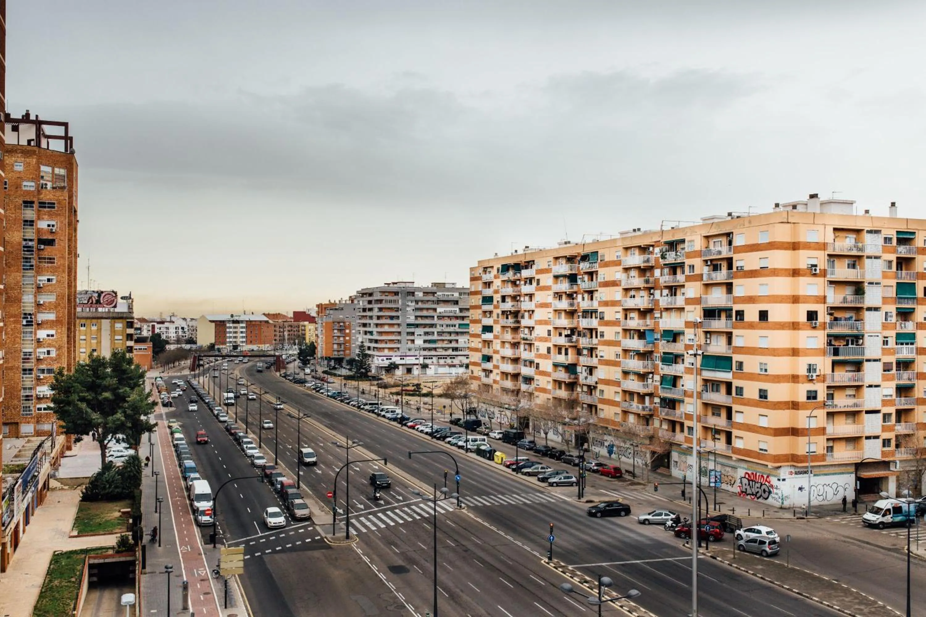 City view in Hotel Malcom and Barret