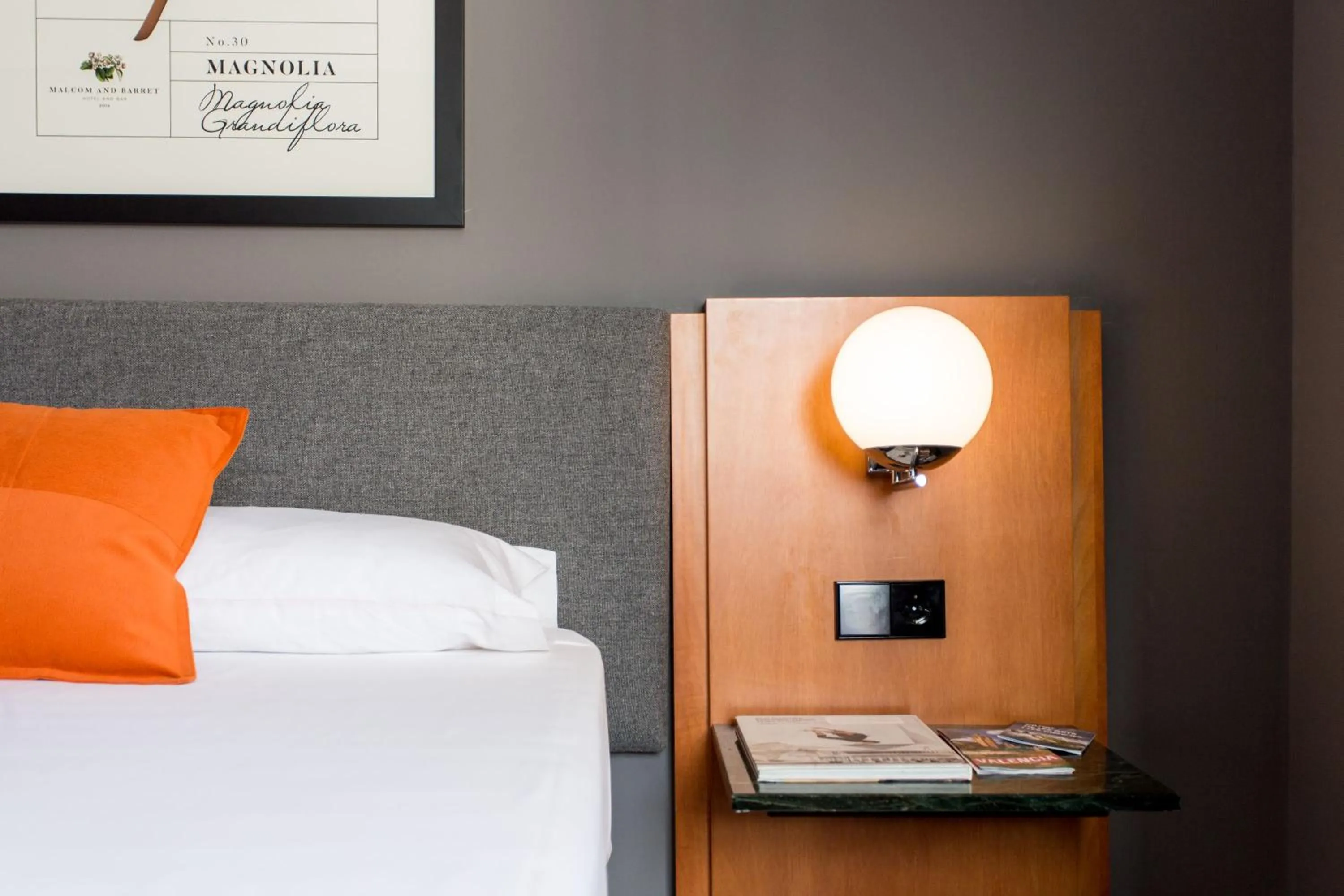 Bed in Hotel Malcom and Barret