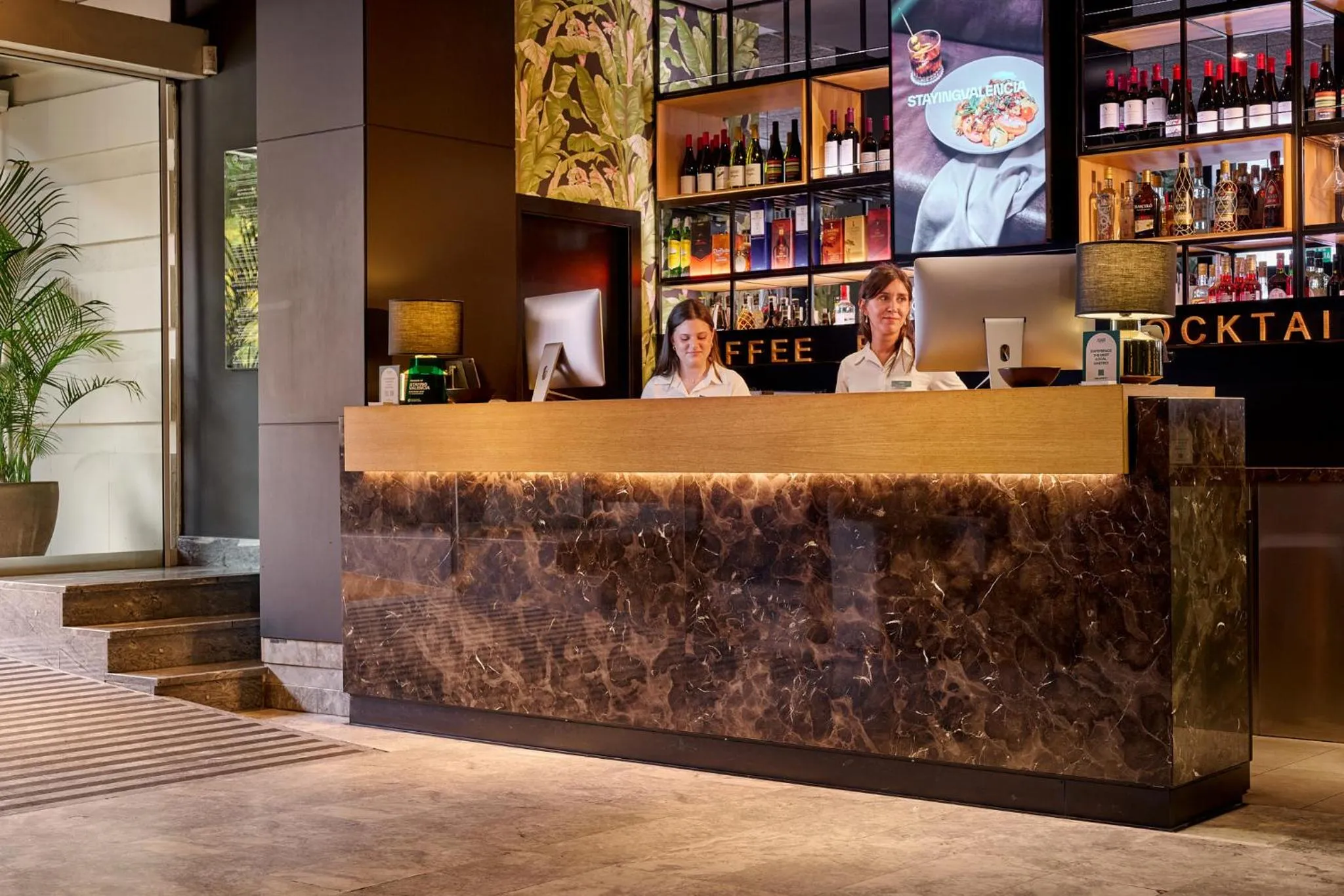 Lobby or reception in Hotel Malcom and Barret