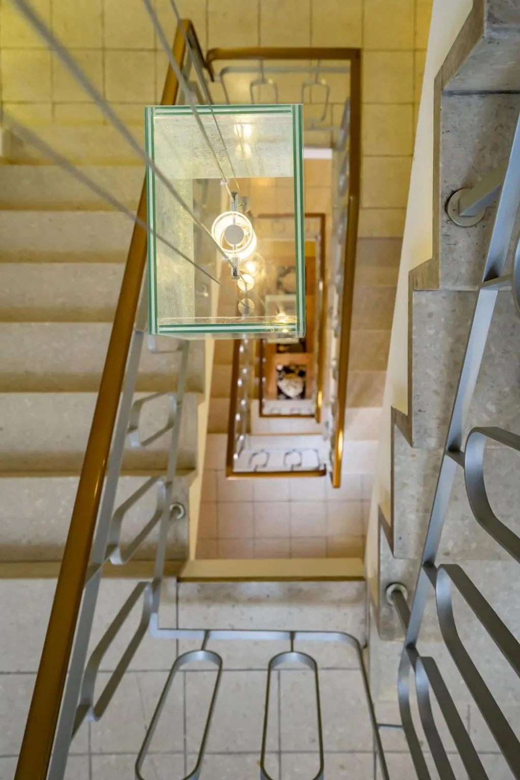 Inner courtyard view in Hotel Alexander Zurich Old Town