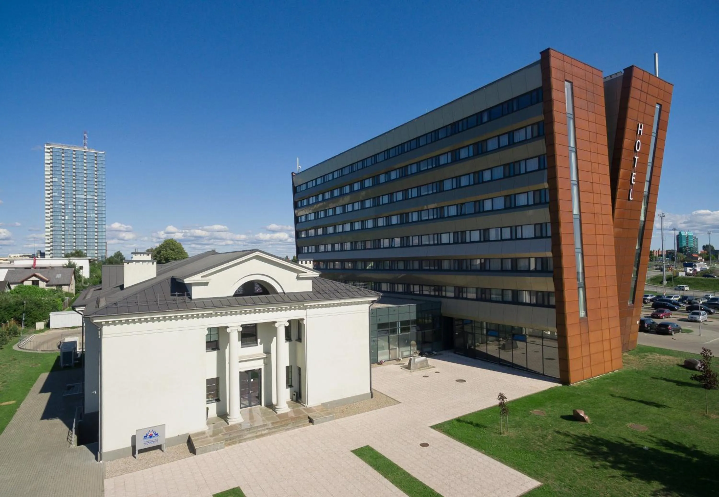 Property building in Aurora Hotel Klaipeda