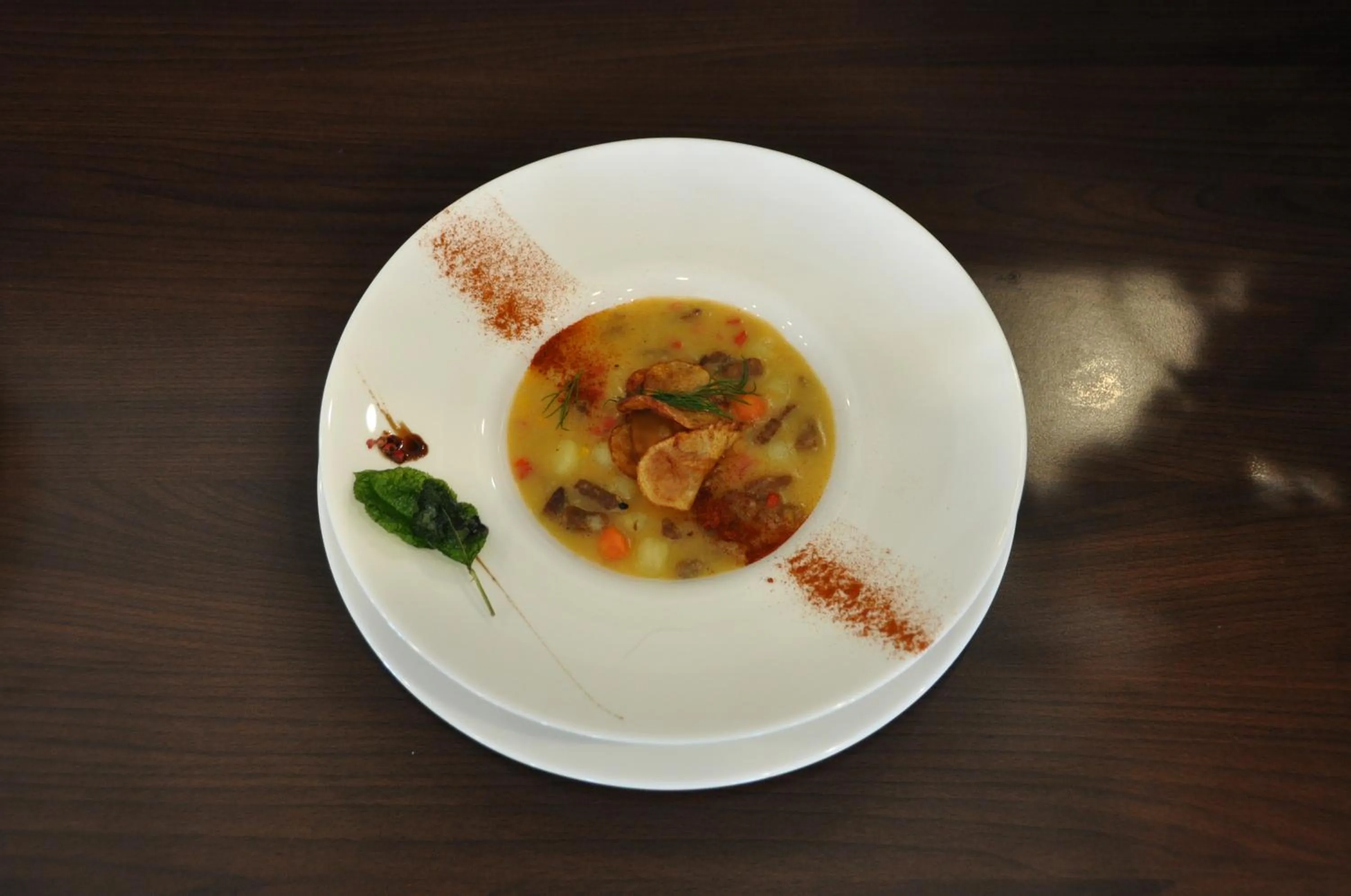 Food close-up in Aurora Hotel Klaipeda