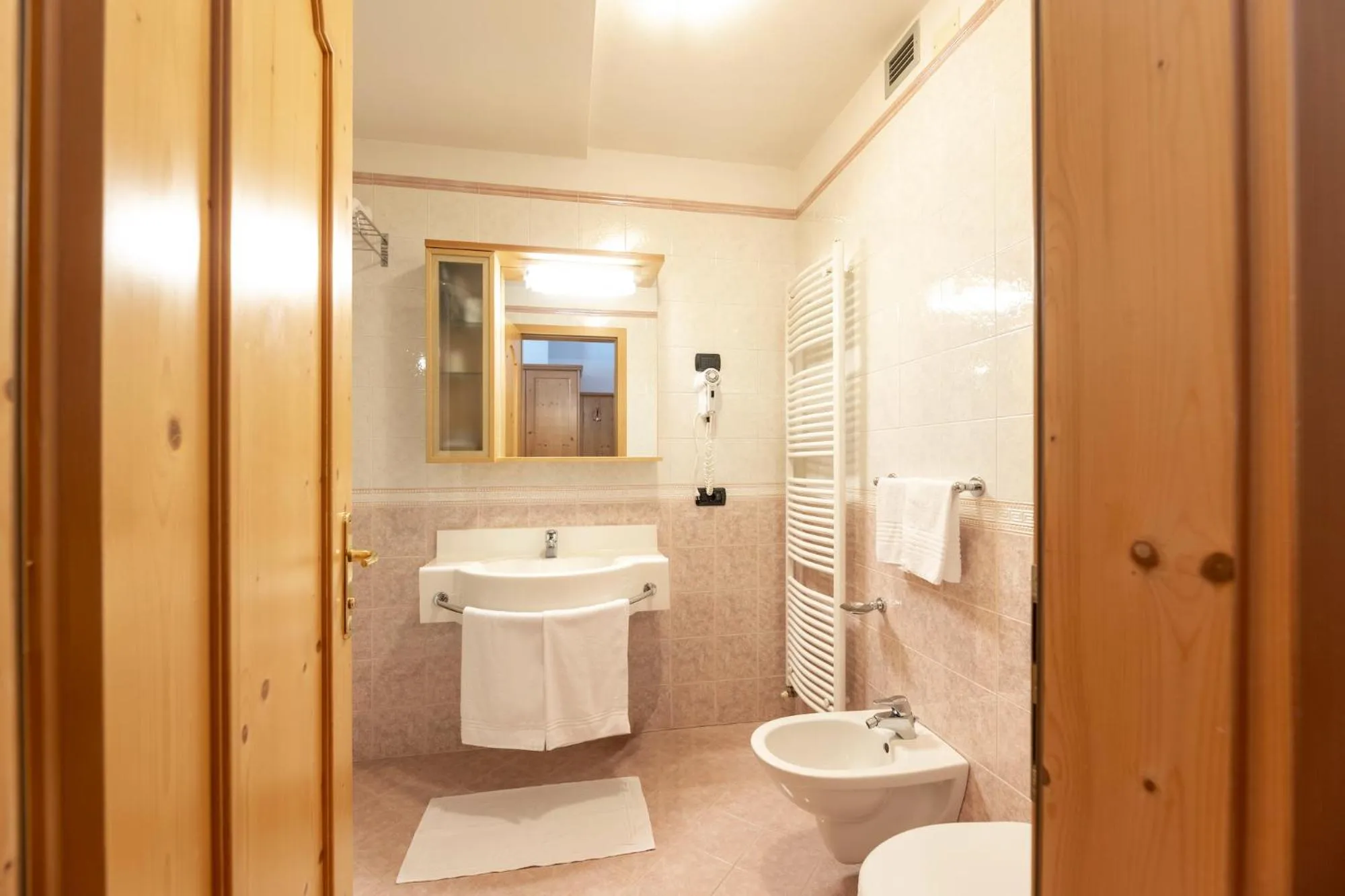 Shower in Sport Hotel Cristal