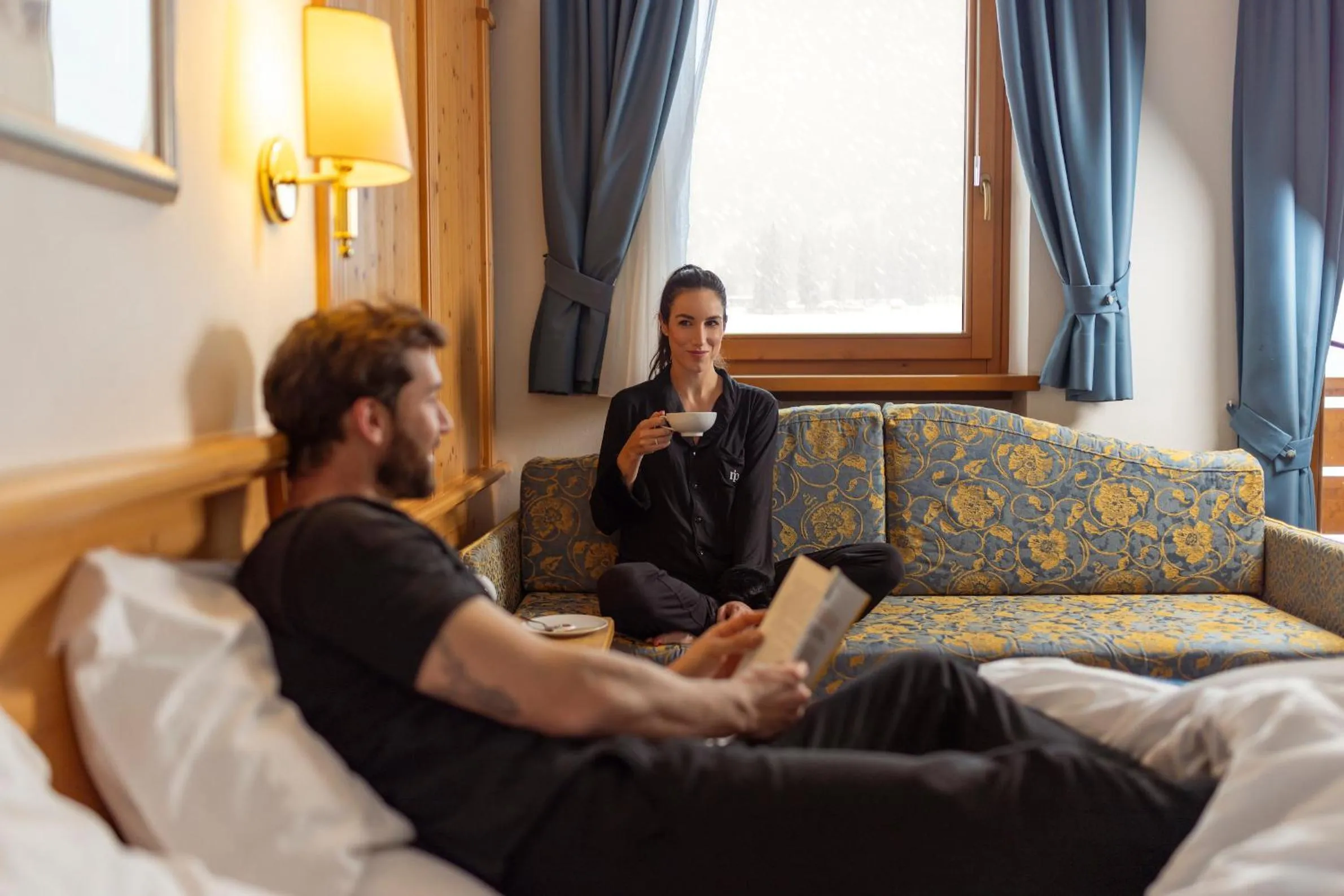 Bed in Sport Hotel Cristal