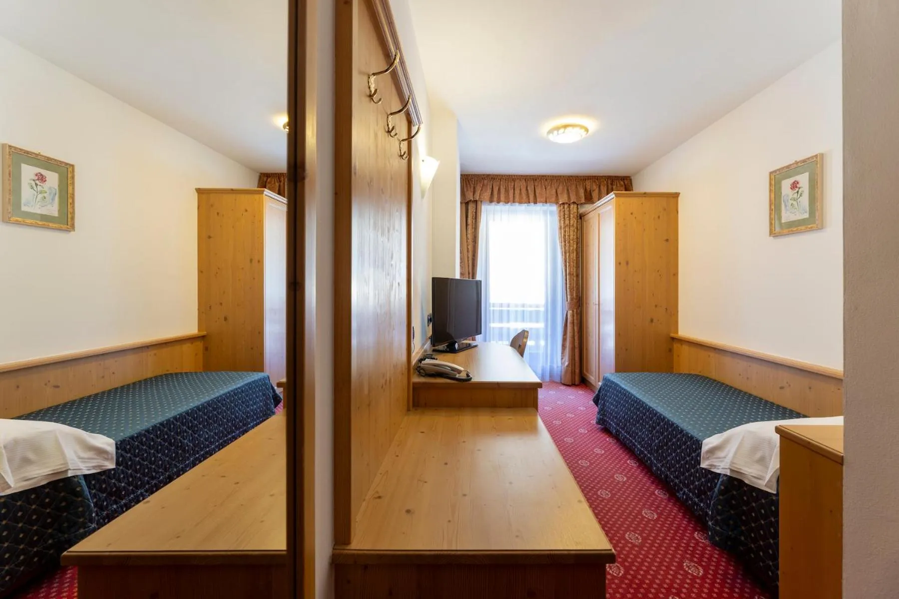 Bed in Sport Hotel Cristal