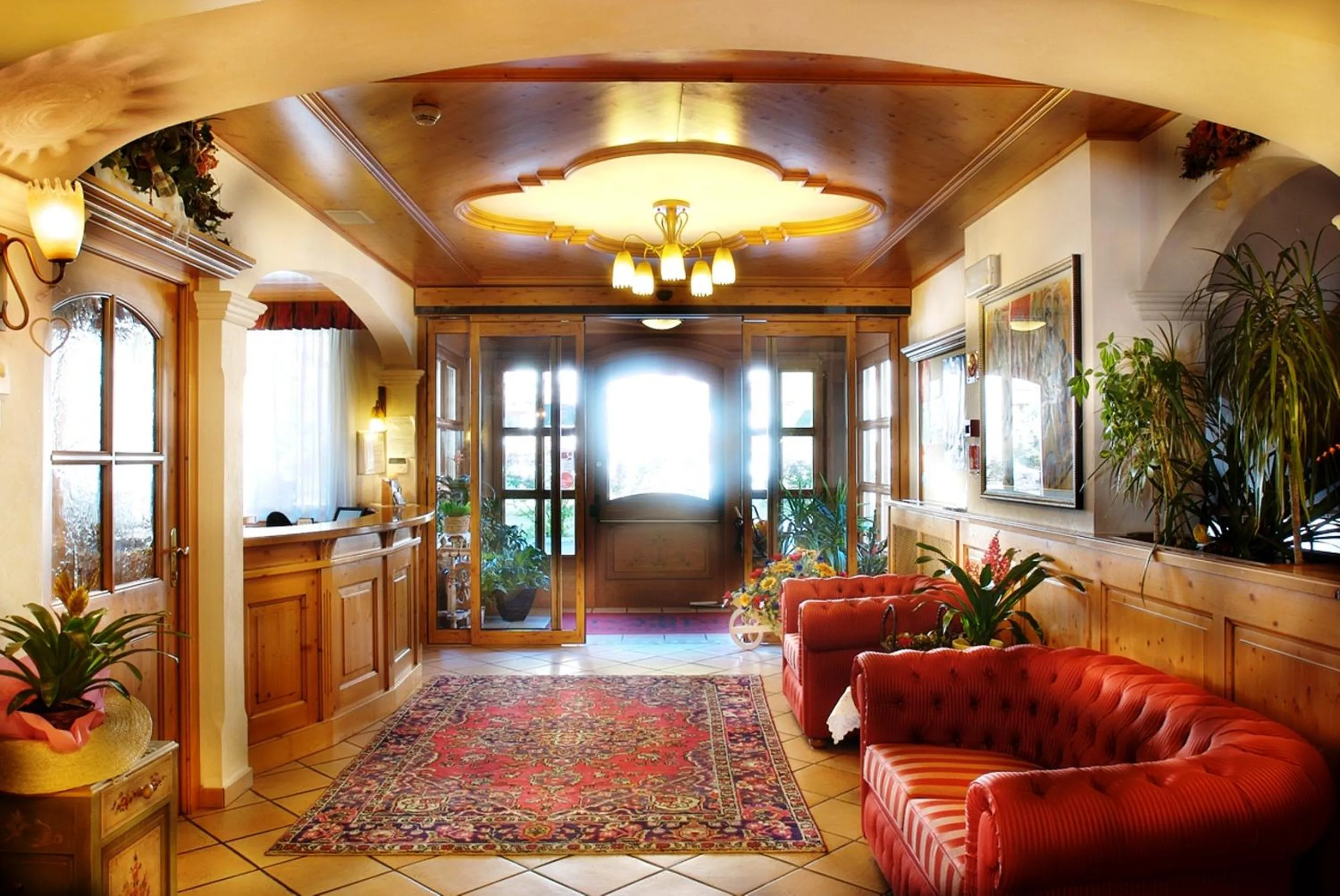 Lobby or reception in Sport Hotel Cristal