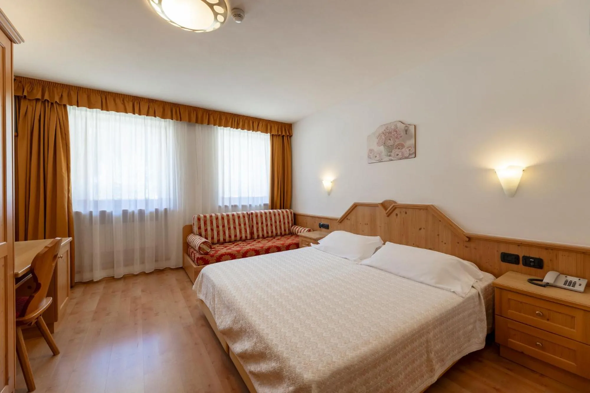 Bed in Sport Hotel Cristal