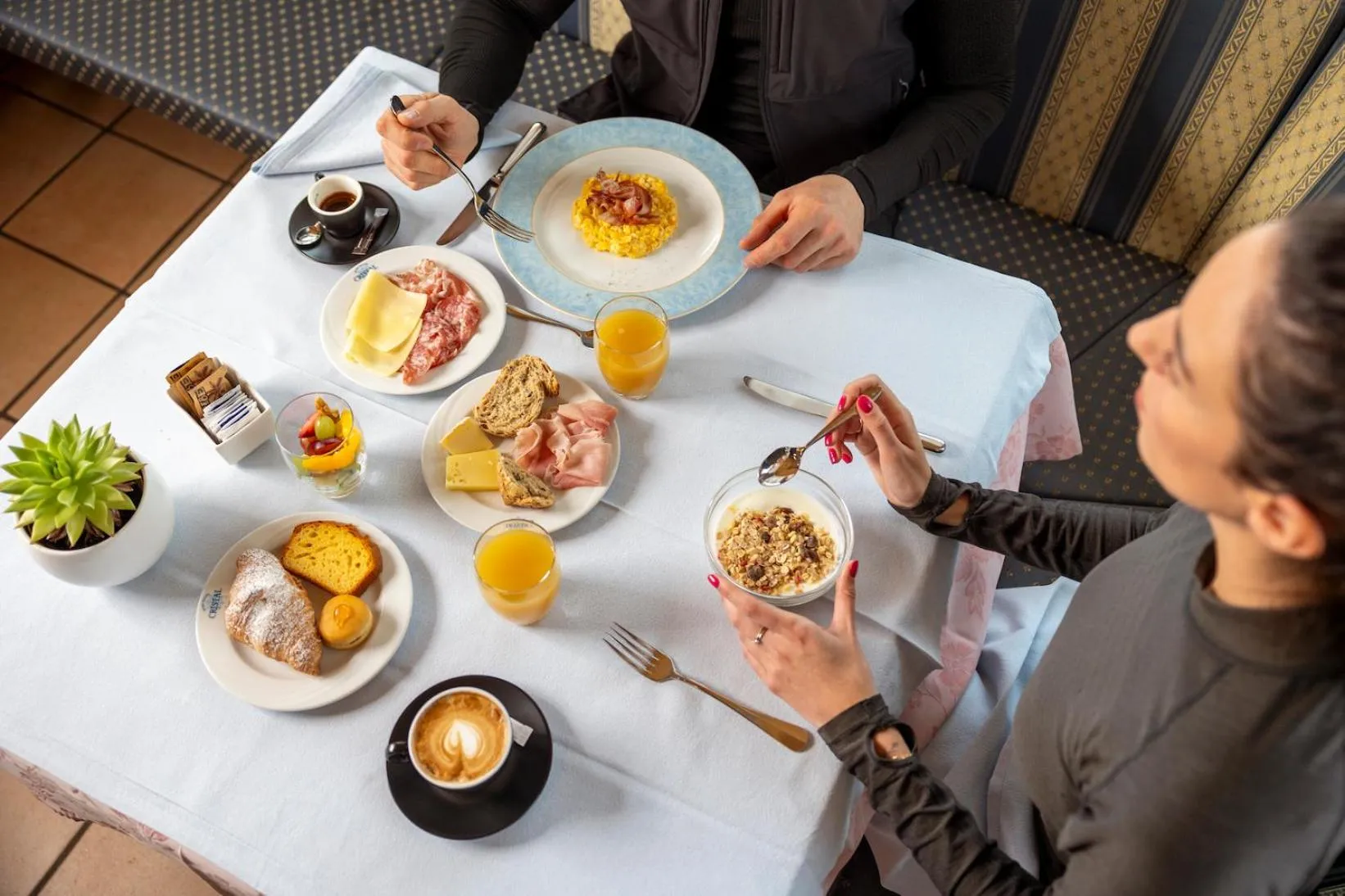 Breakfast in Sport Hotel Cristal