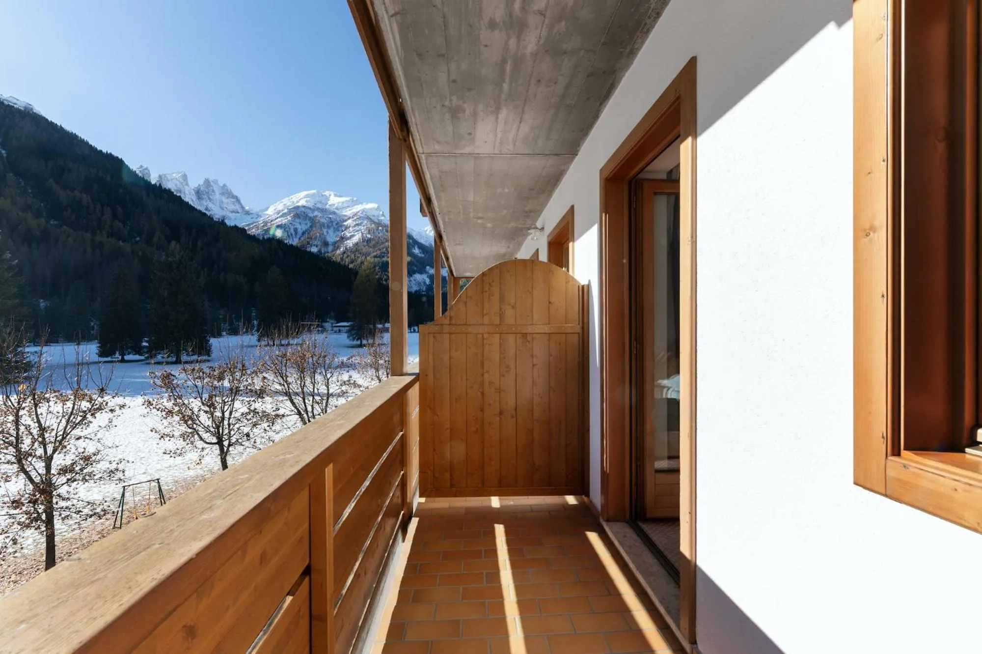 Natural landscape in Sport Hotel Cristal