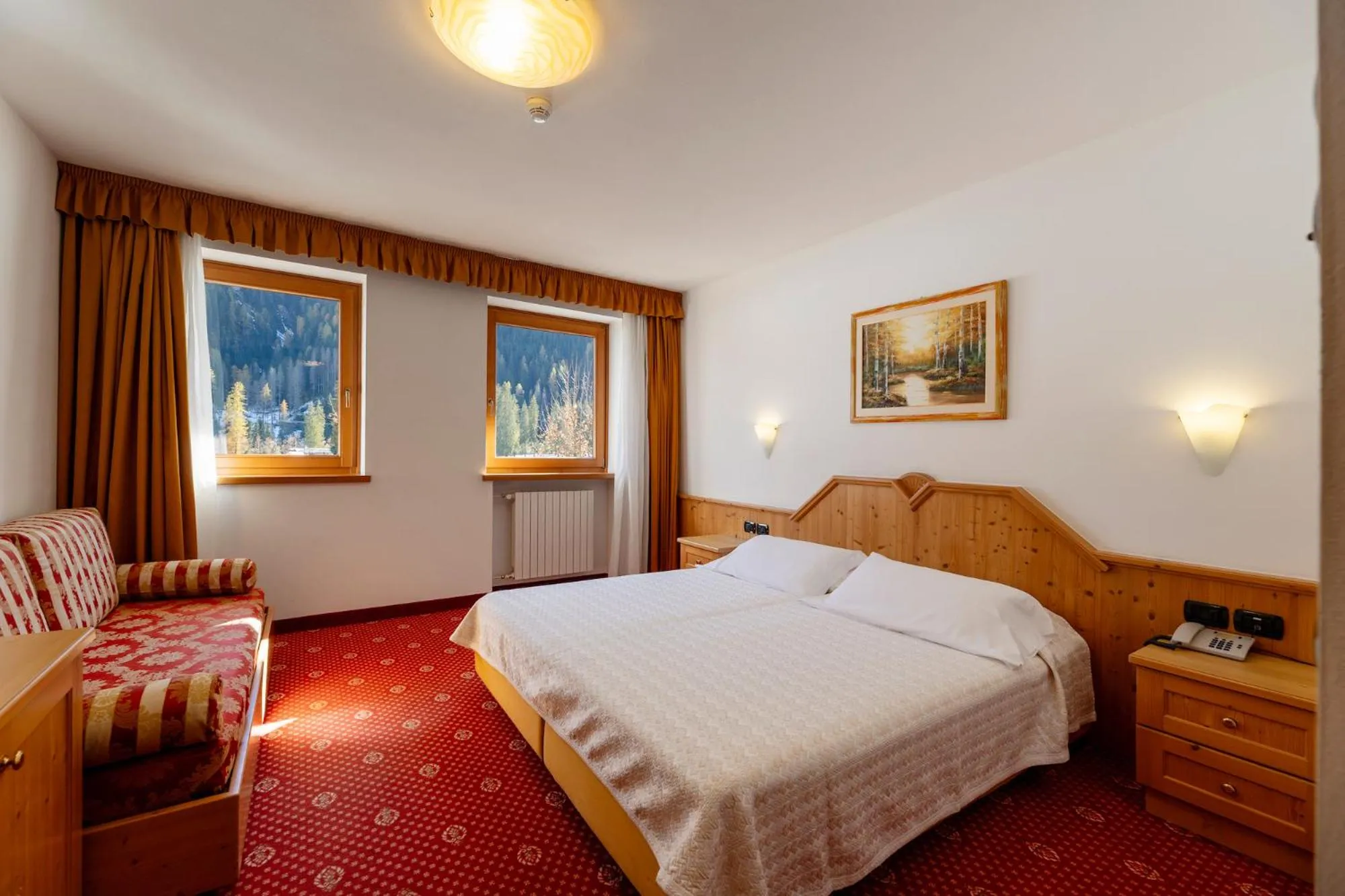 Bed in Sport Hotel Cristal