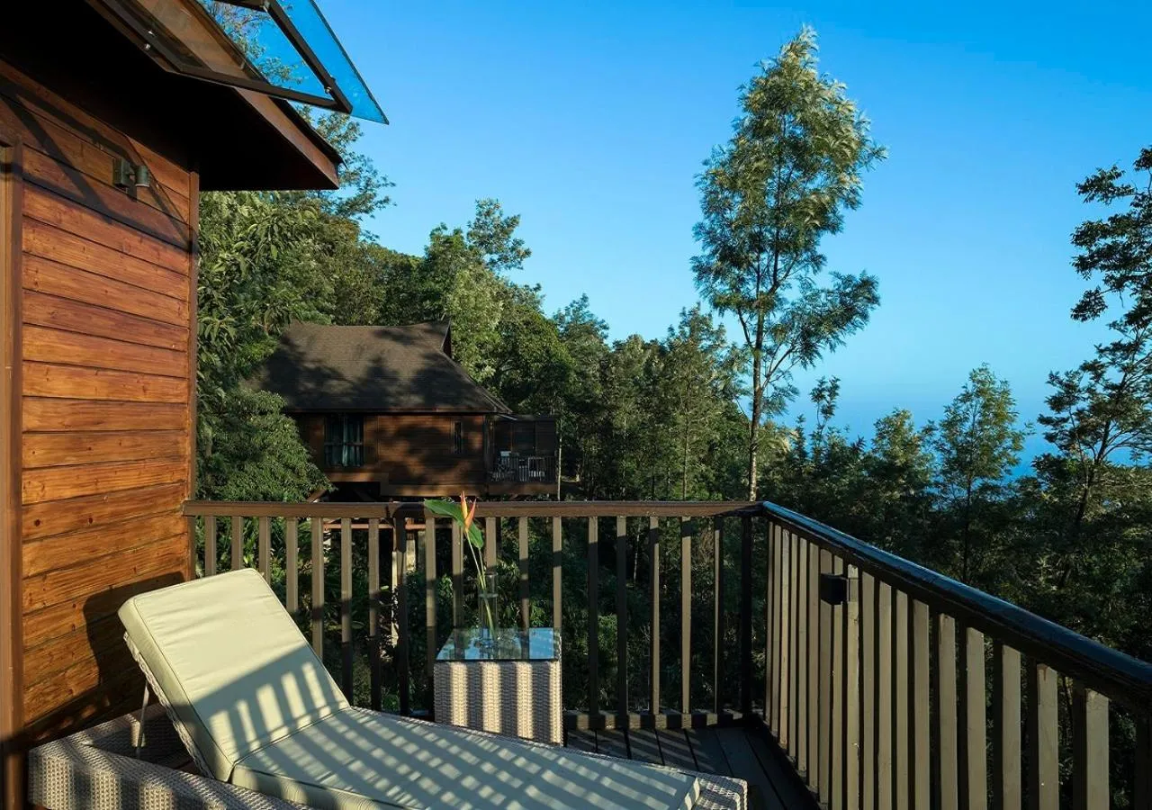 Seating area in The Tamara Coorg