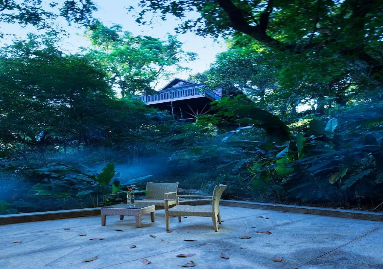 Seating area in The Tamara Coorg