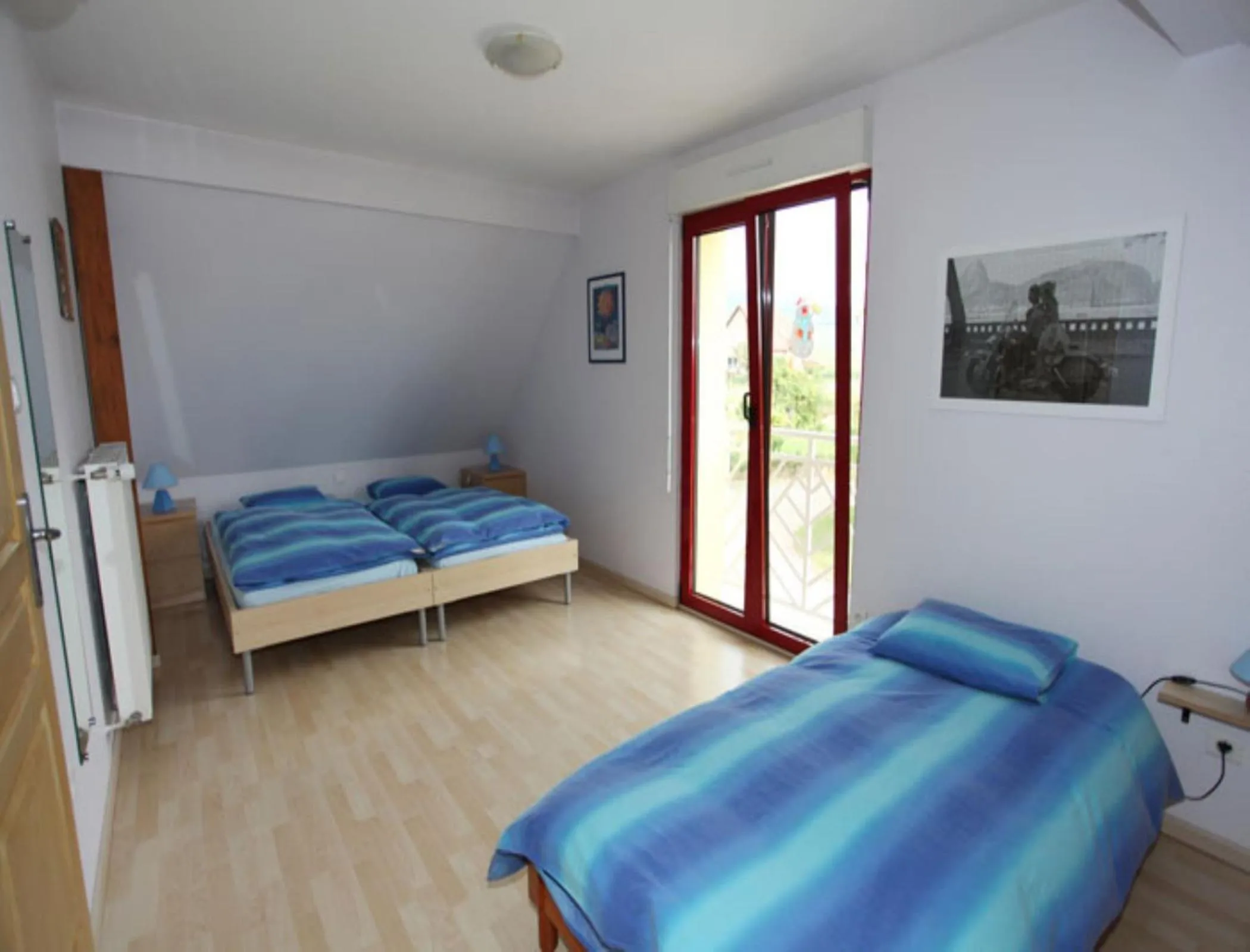 Bed in La maison du Vignoble