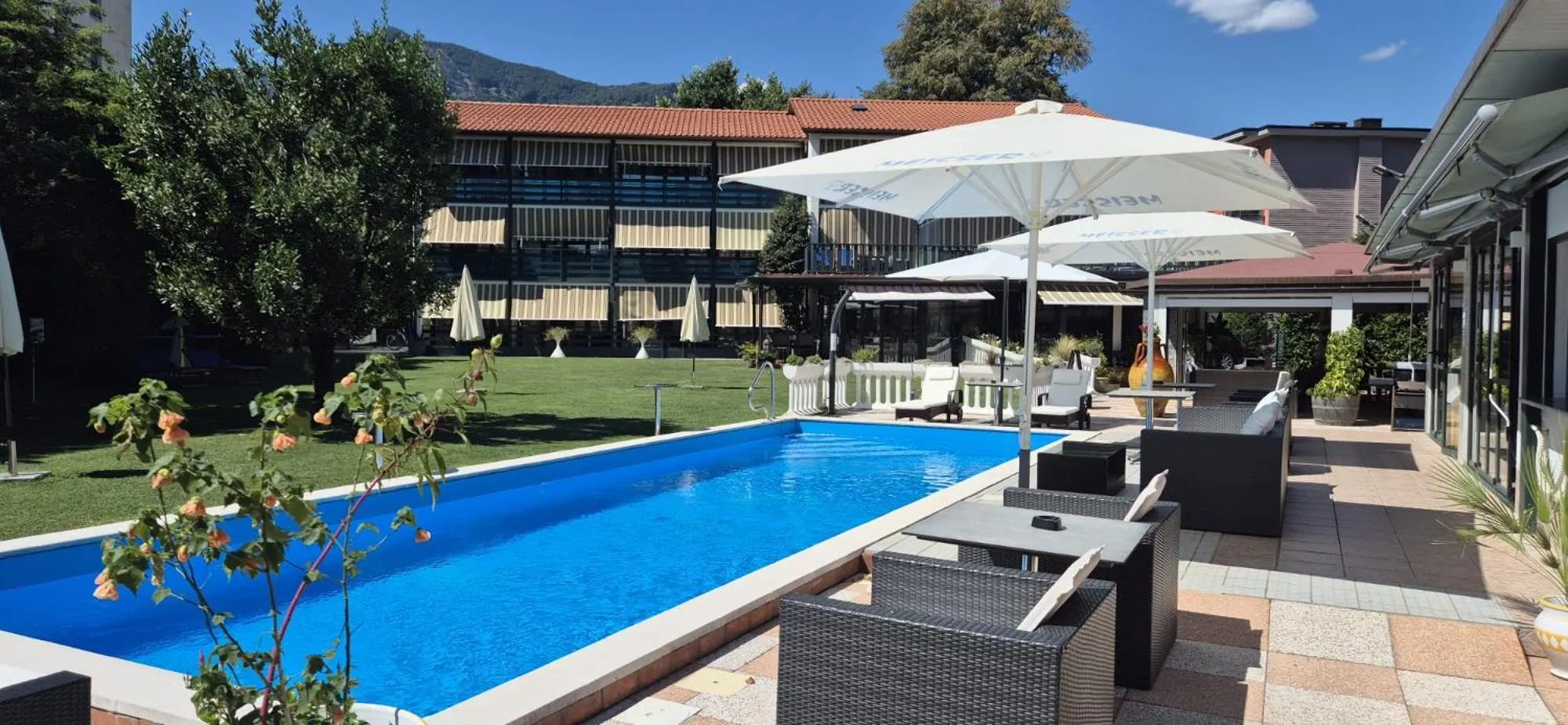 Garden in Hotel Tiziana