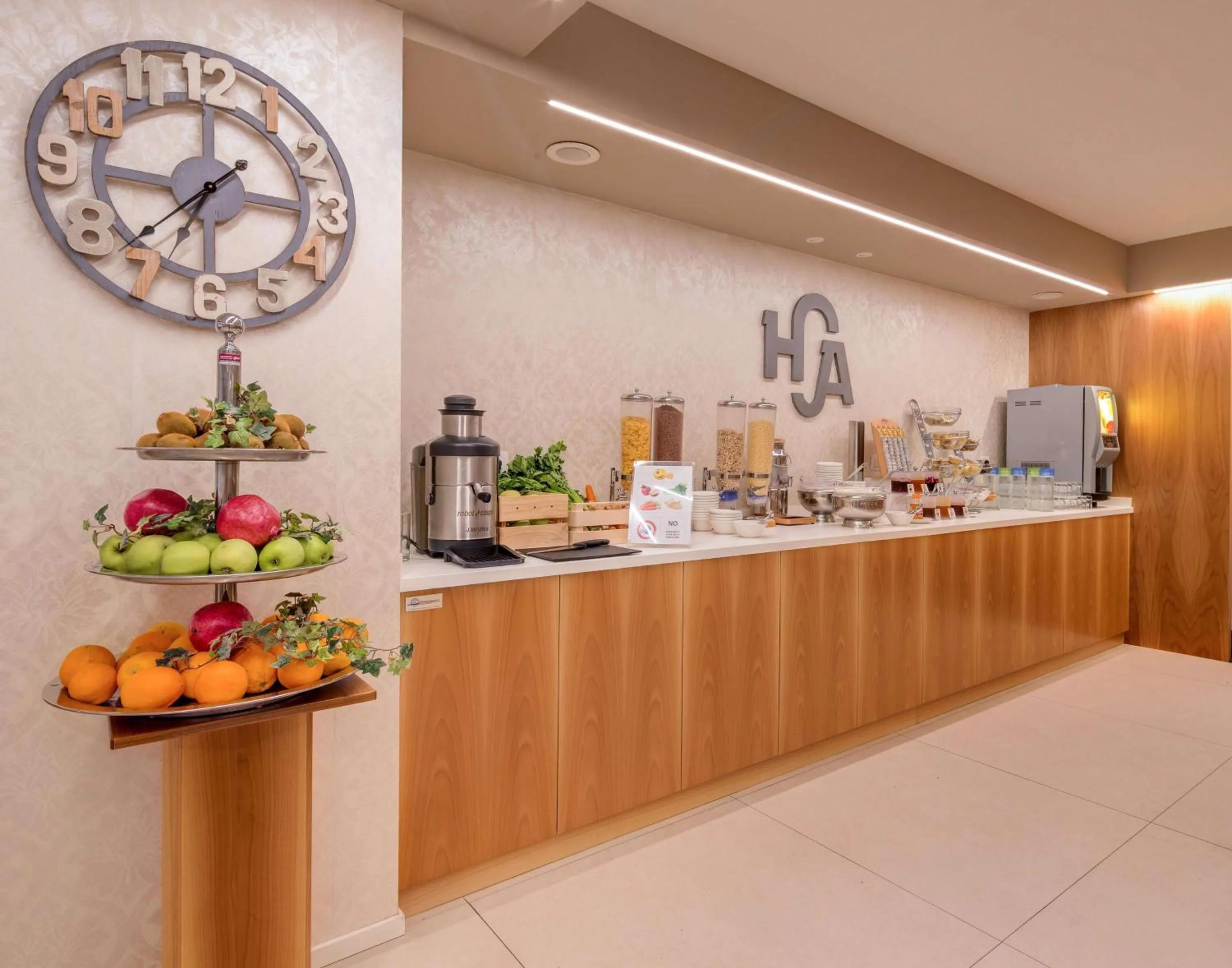 Breakfast in Best Western Hotel Adige