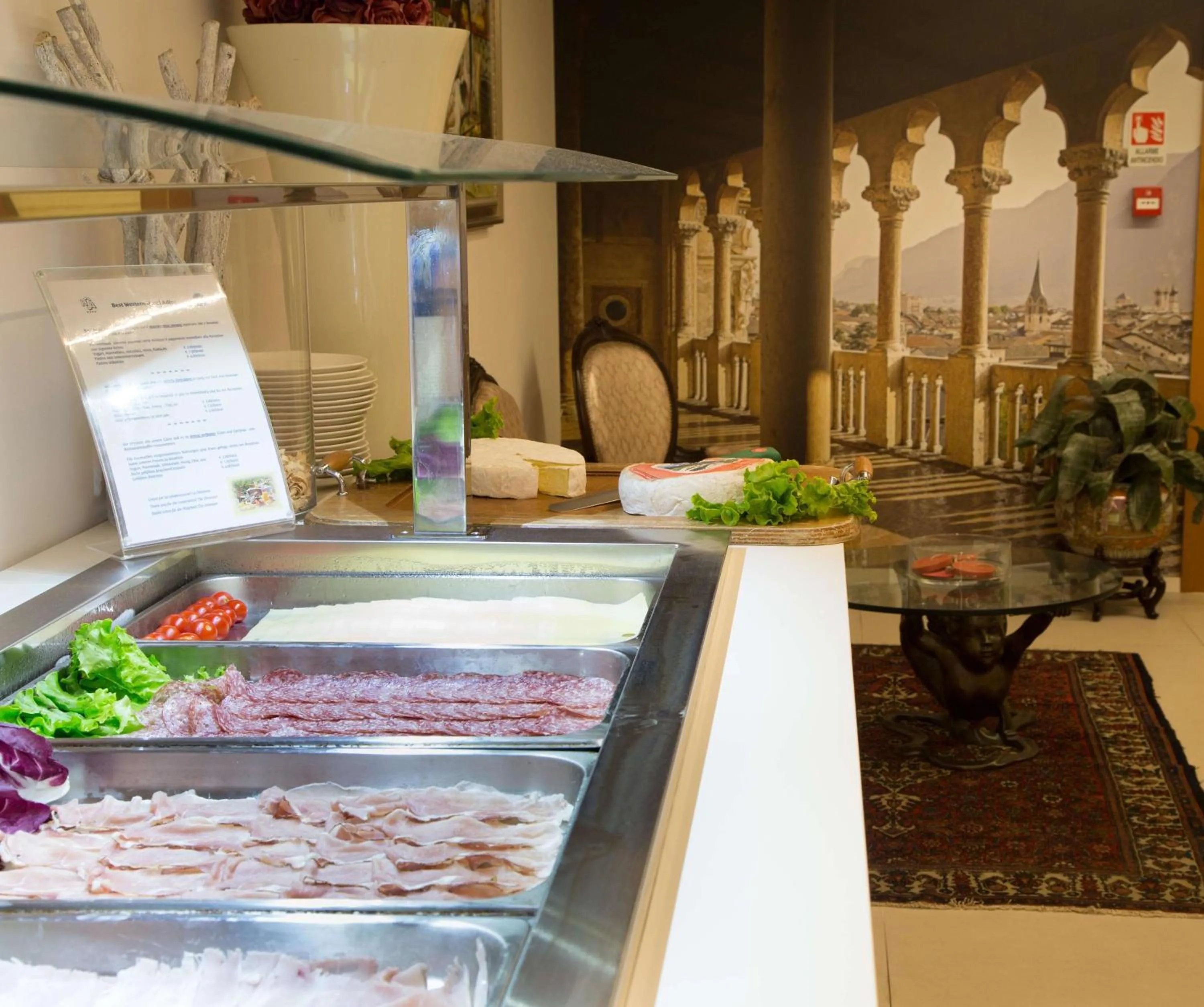 Breakfast in Best Western Hotel Adige