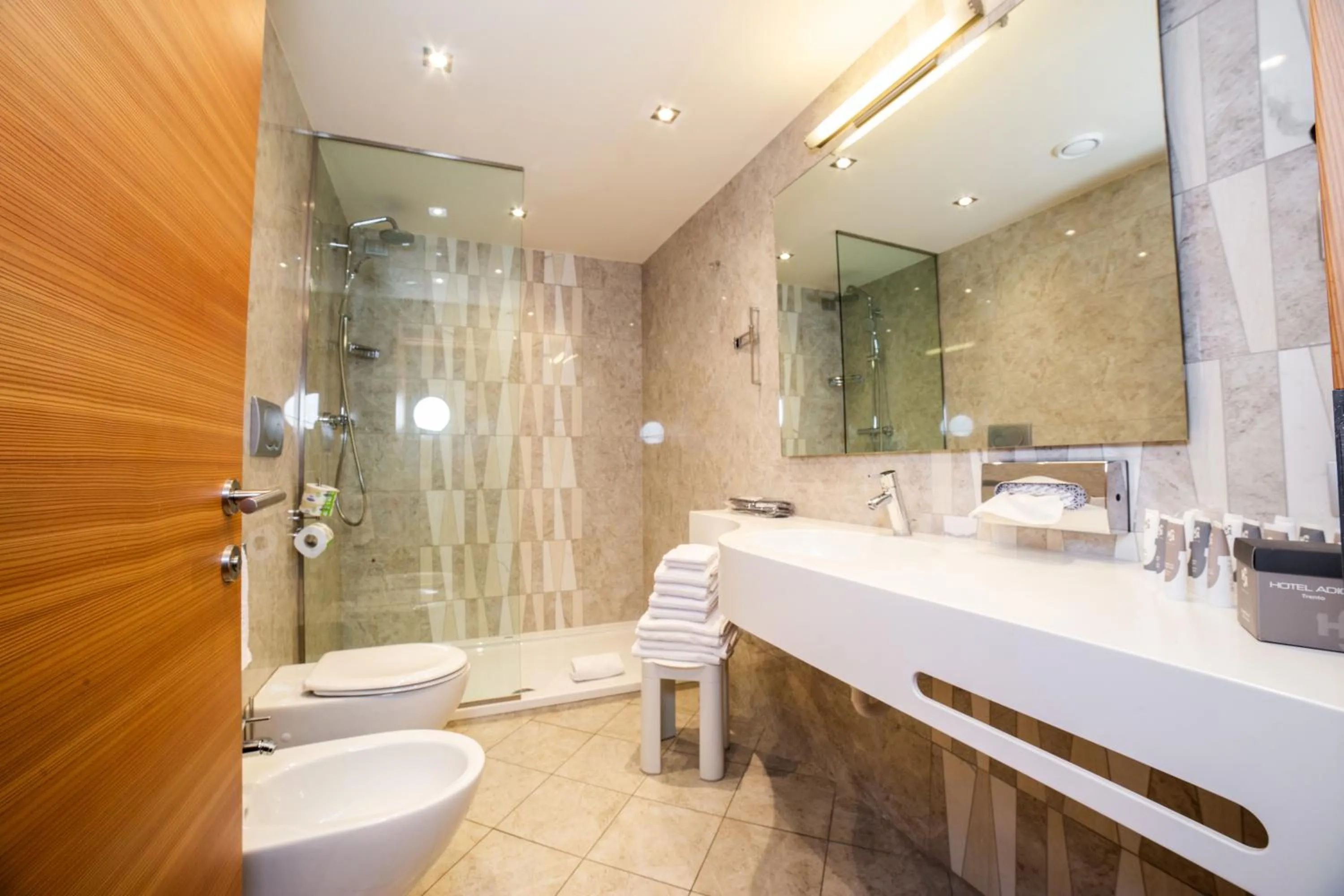 Shower in Best Western Hotel Adige