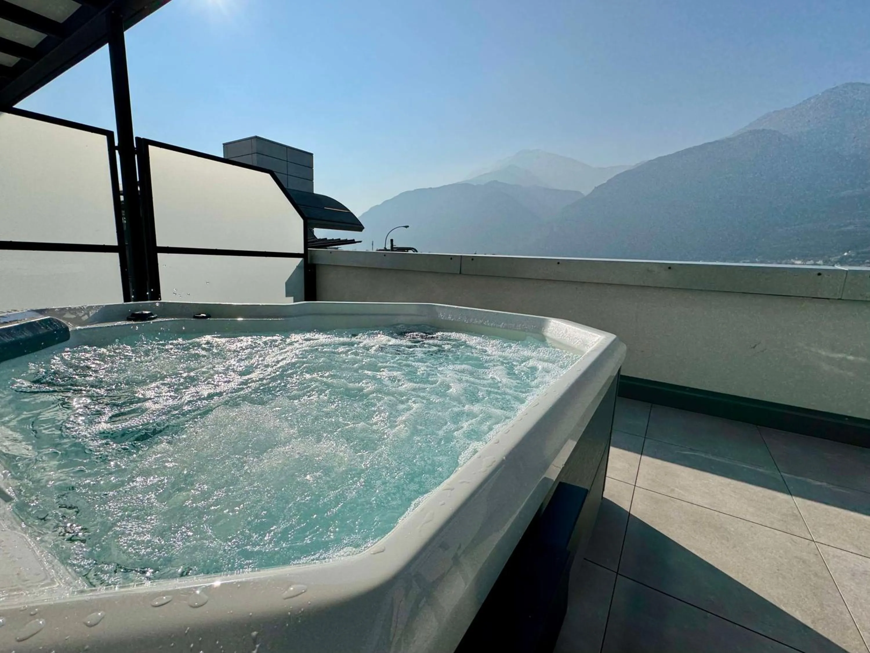 Pool view in Best Western Hotel Adige