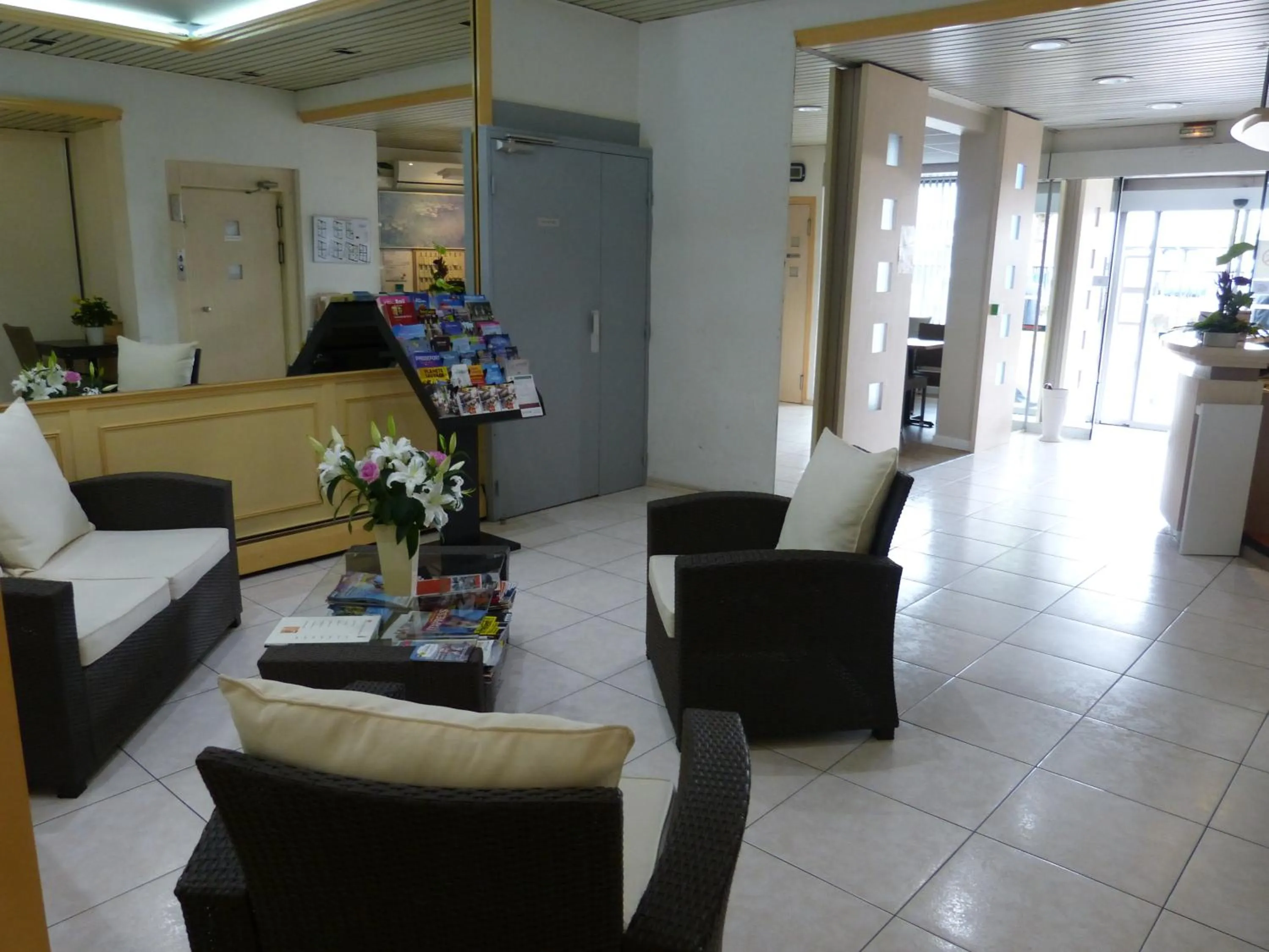 Lobby or reception in Hôtel Terminus