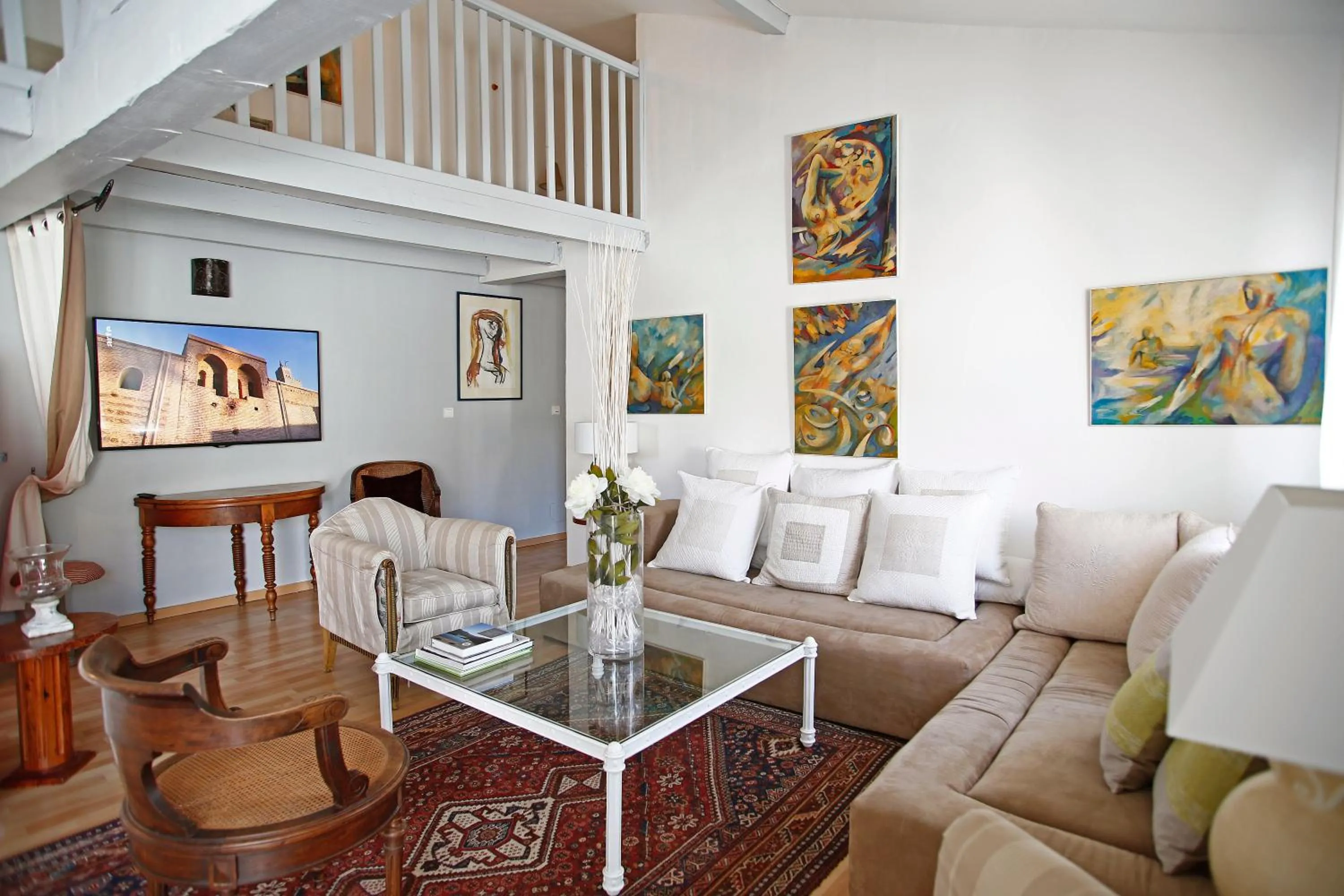 Living room in Campo Di Fiori, Maisons de Charme