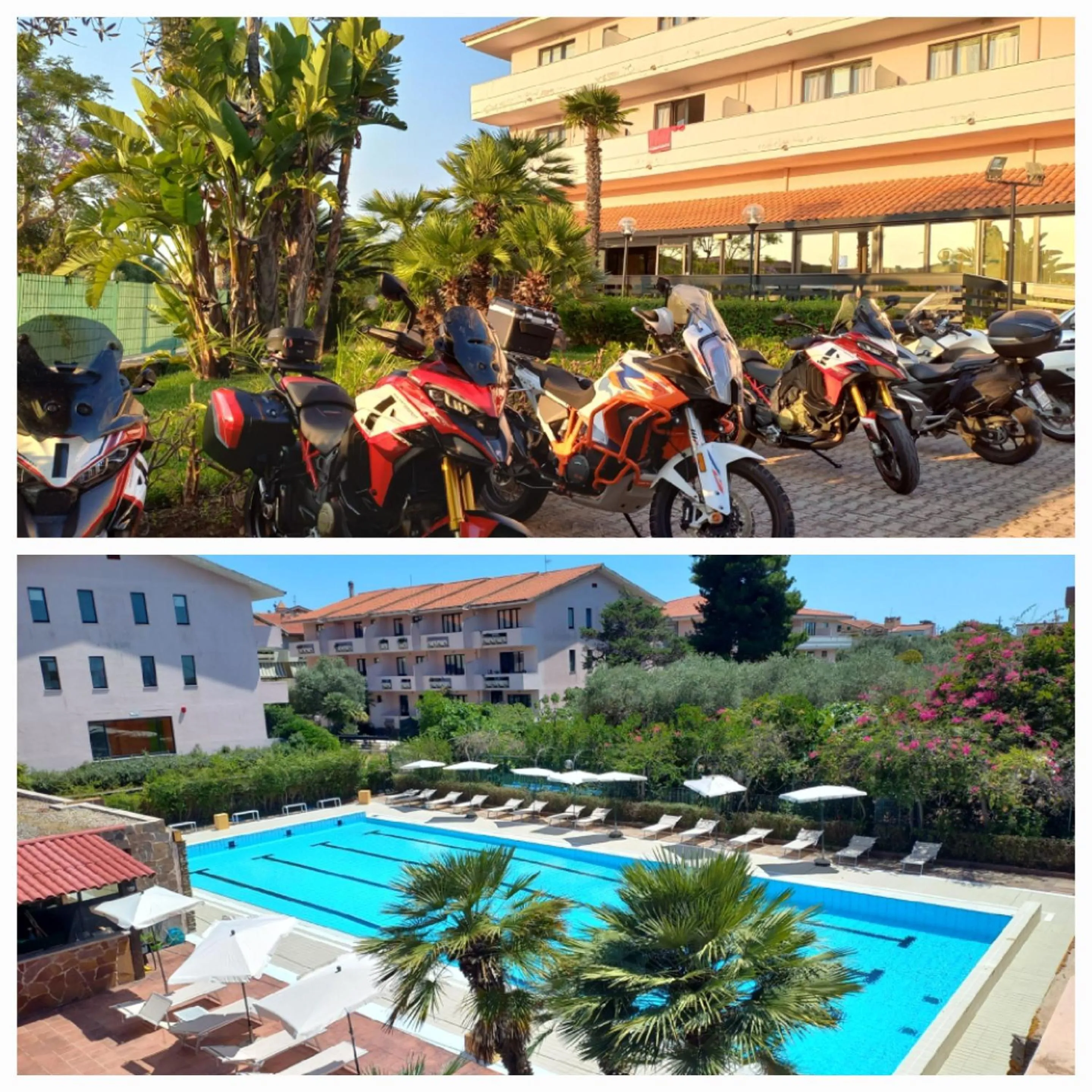 Swimming pool in Green Sporting Club Hotel