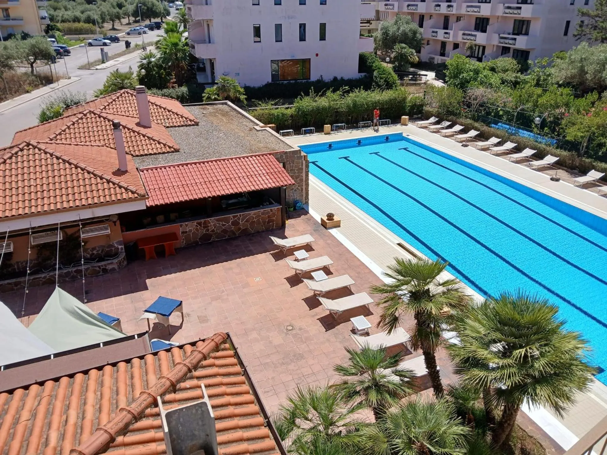 Swimming pool in Green Sporting Club Hotel
