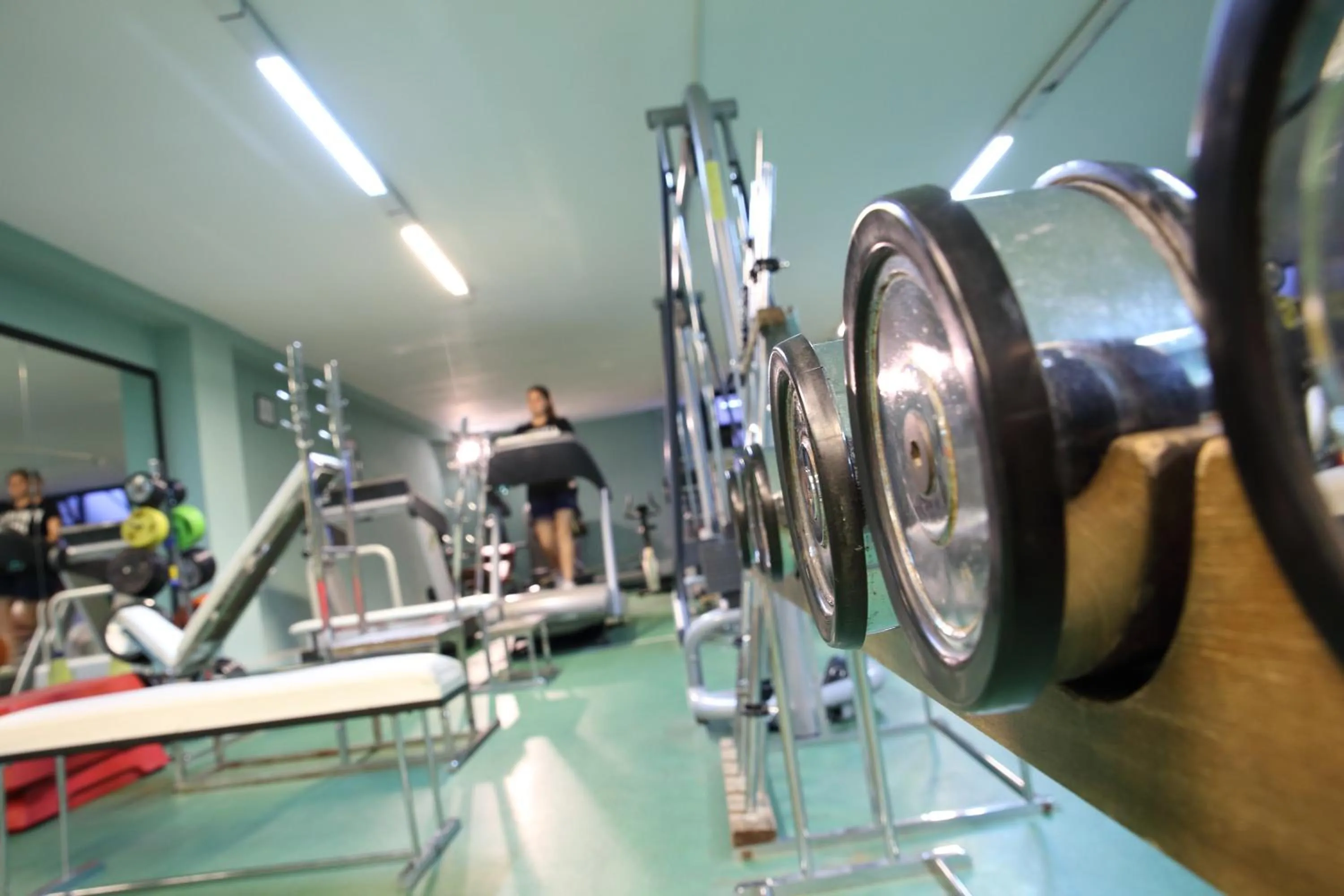 Fitness centre/facilities in Green Sporting Club Hotel