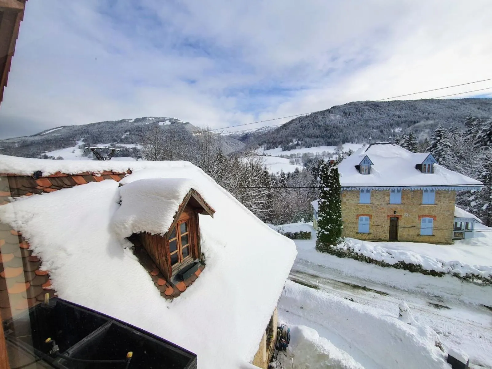 Winter in Le Valombré