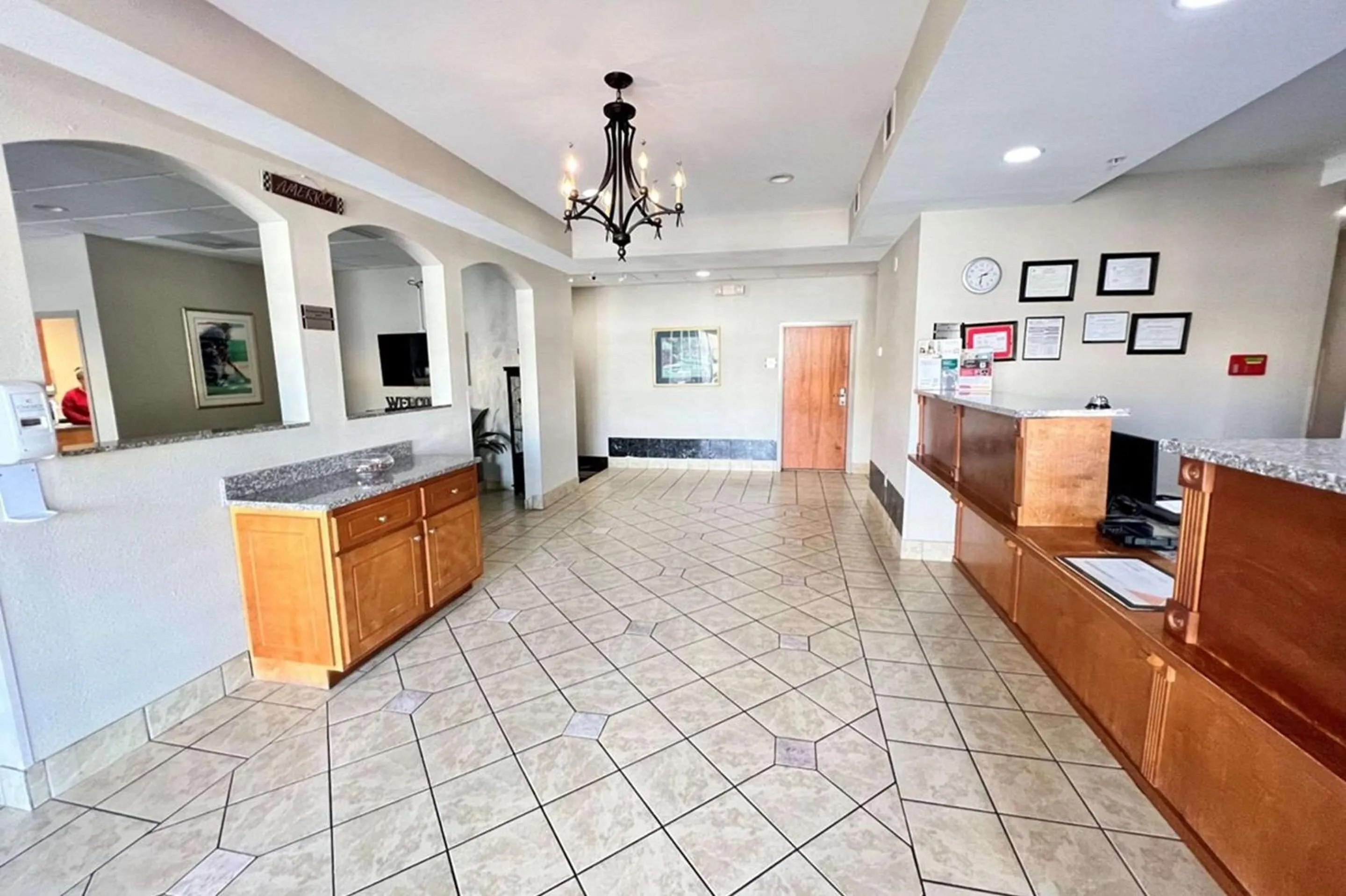 Lobby or reception in Econo Lodge Augusta West near Fort Gordon