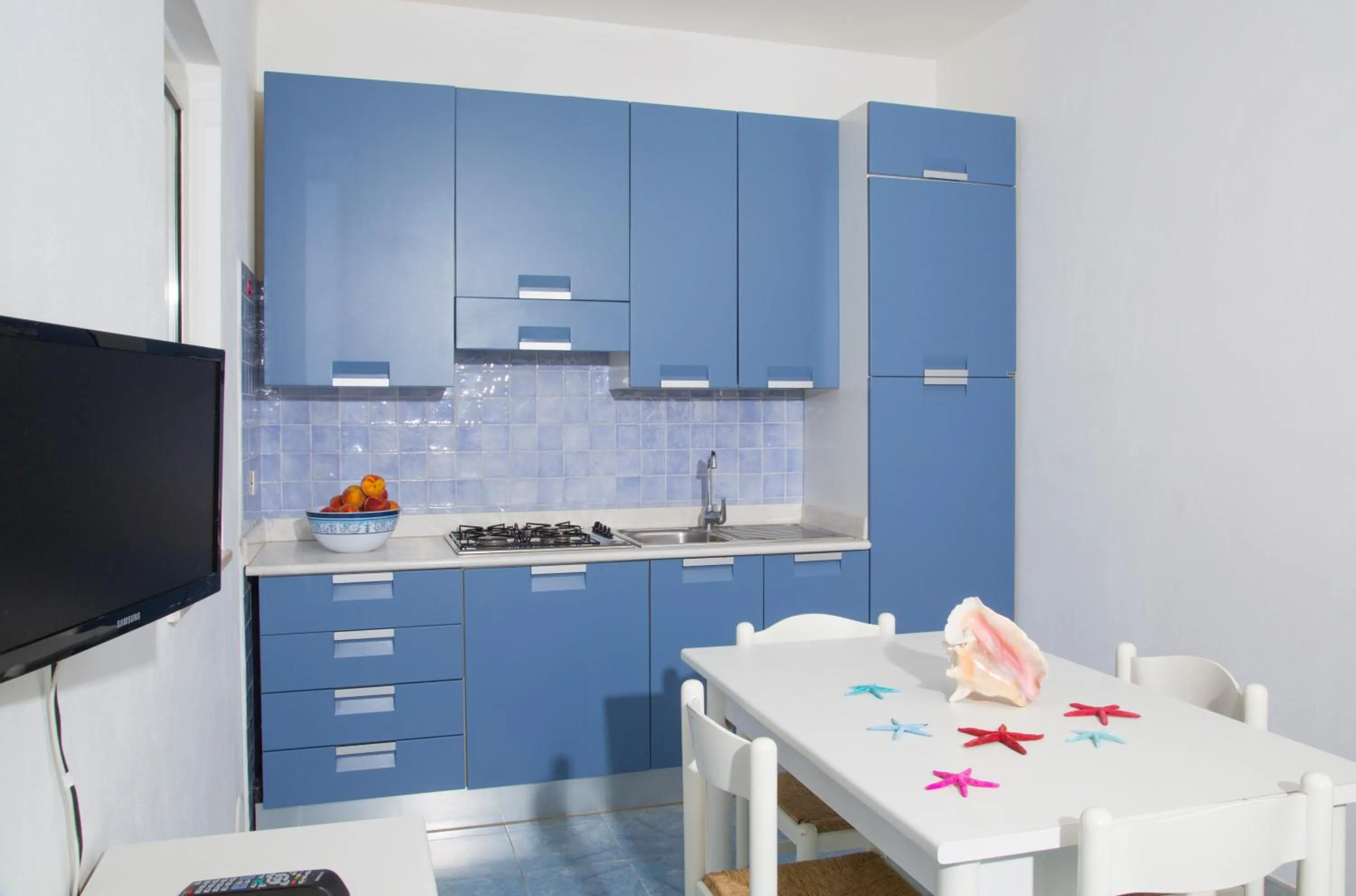 Seating area in Residence La Conchiglia