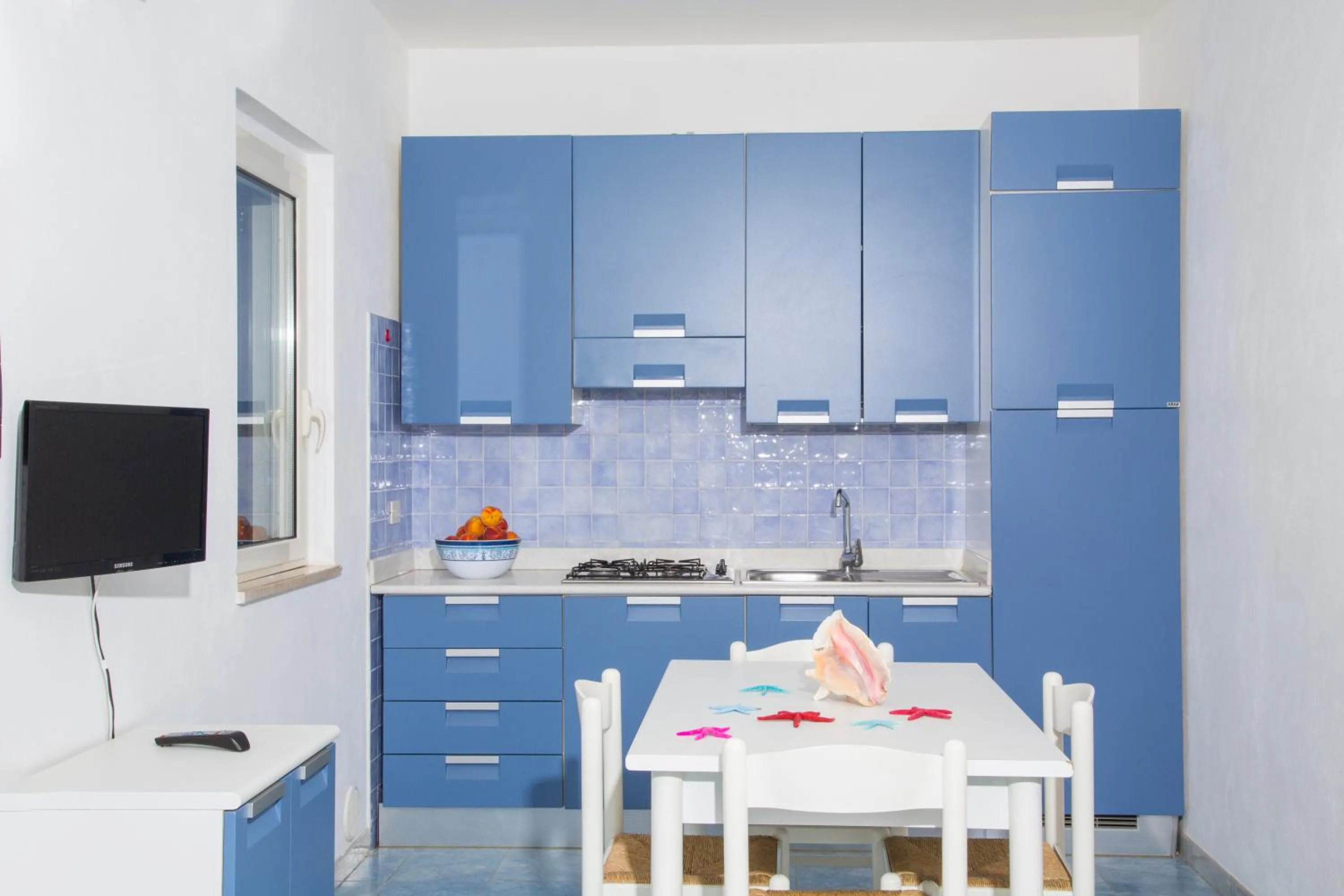 Dining area in Residence La Conchiglia